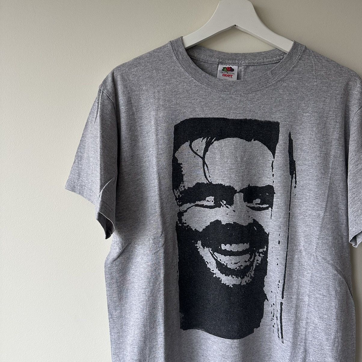Vintage Vintage 00s Shining Jack Nicholson Movie Promo Horror Shirt Size US M / EU 48-50 / 2 - 2 Thumbnail