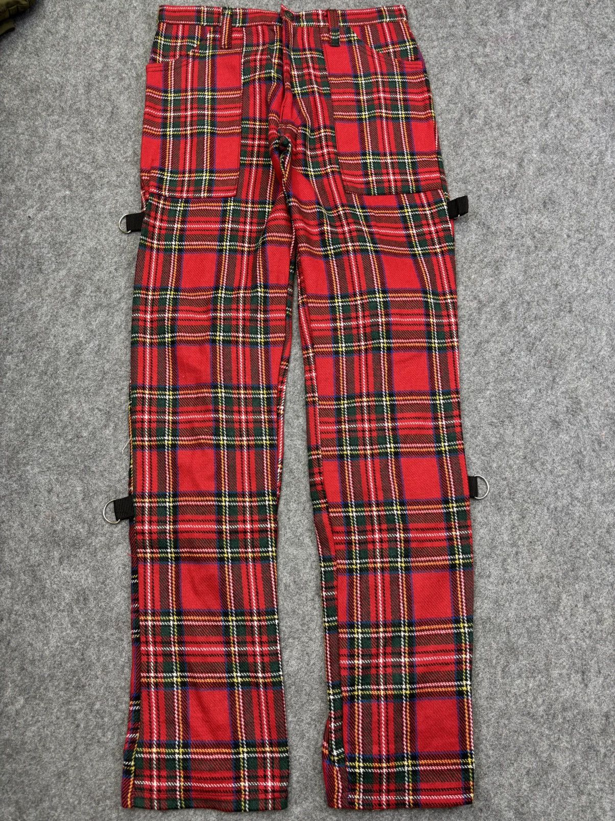 Seditionaries 💥Seditionaries💥Tiger Punk Lace Up Tartan Pant F764 Size US 30 / EU 46 - 17 Thumbnail