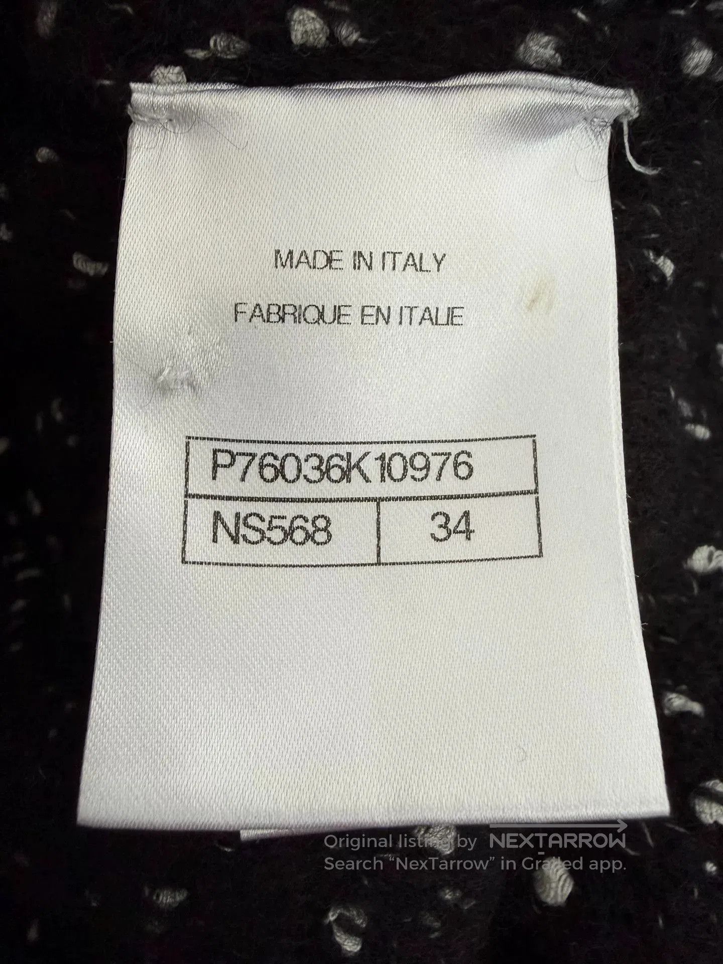 Other Chanel Black White Knit Dress 34. Size US 34 / EU 50 - 5 Thumbnail