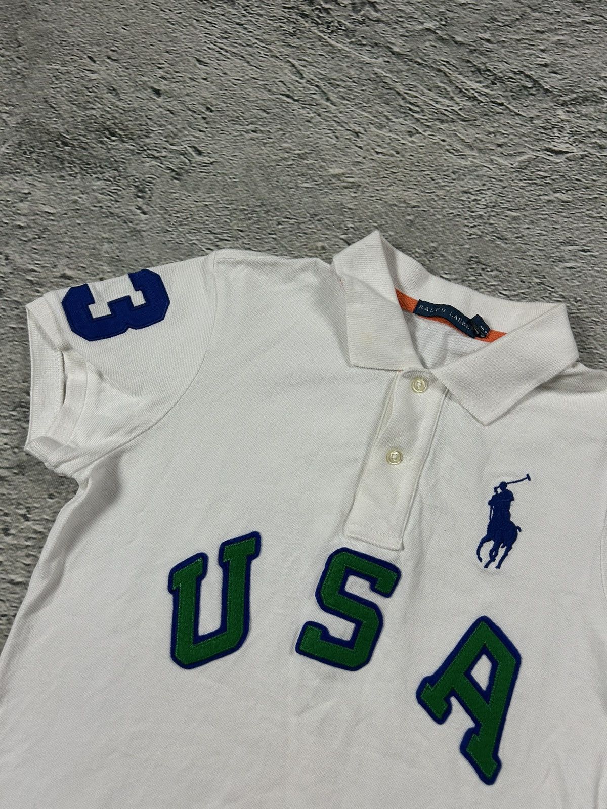 Polo Ralph Lauren Chief Keef Polo Ralph Lauren white USA big pony Size M / US 6-8 / IT 42-44 - 2 Thumbnail