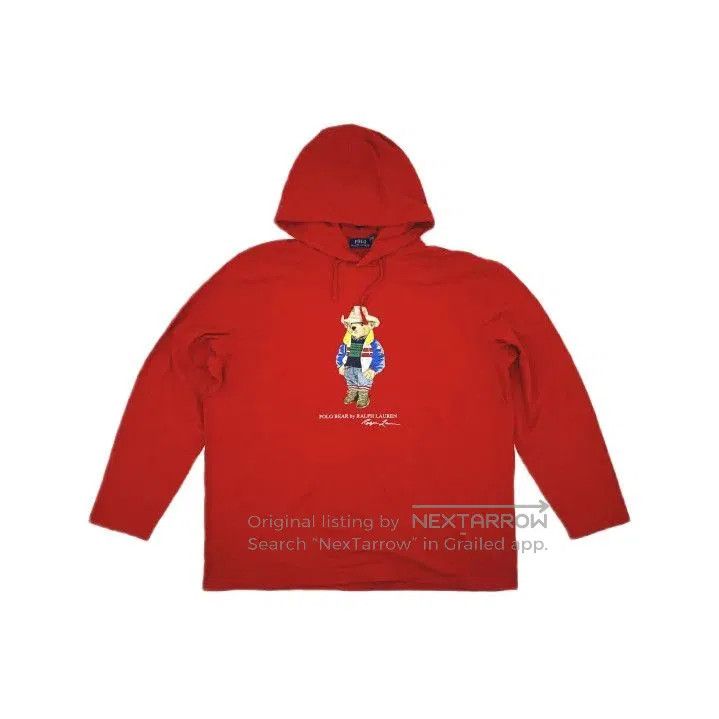 Polo Ralph Lauren Polo Ralph Lauren Bear Print Hooded Long. Size US XXL / EU 58 / 5 - 2 Thumbnail