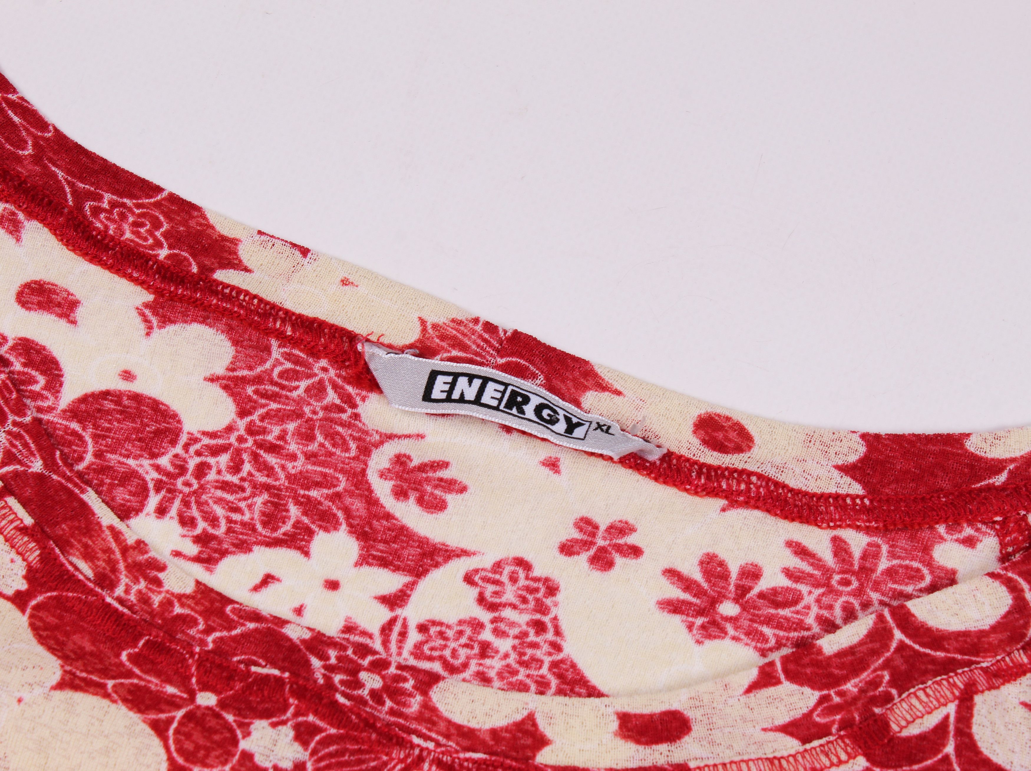 Vintage Vintage Energy Y2K Floral Mesh Long Sleeve Top Size XL / US 12-14 / IT 48-50 - 6 Thumbnail