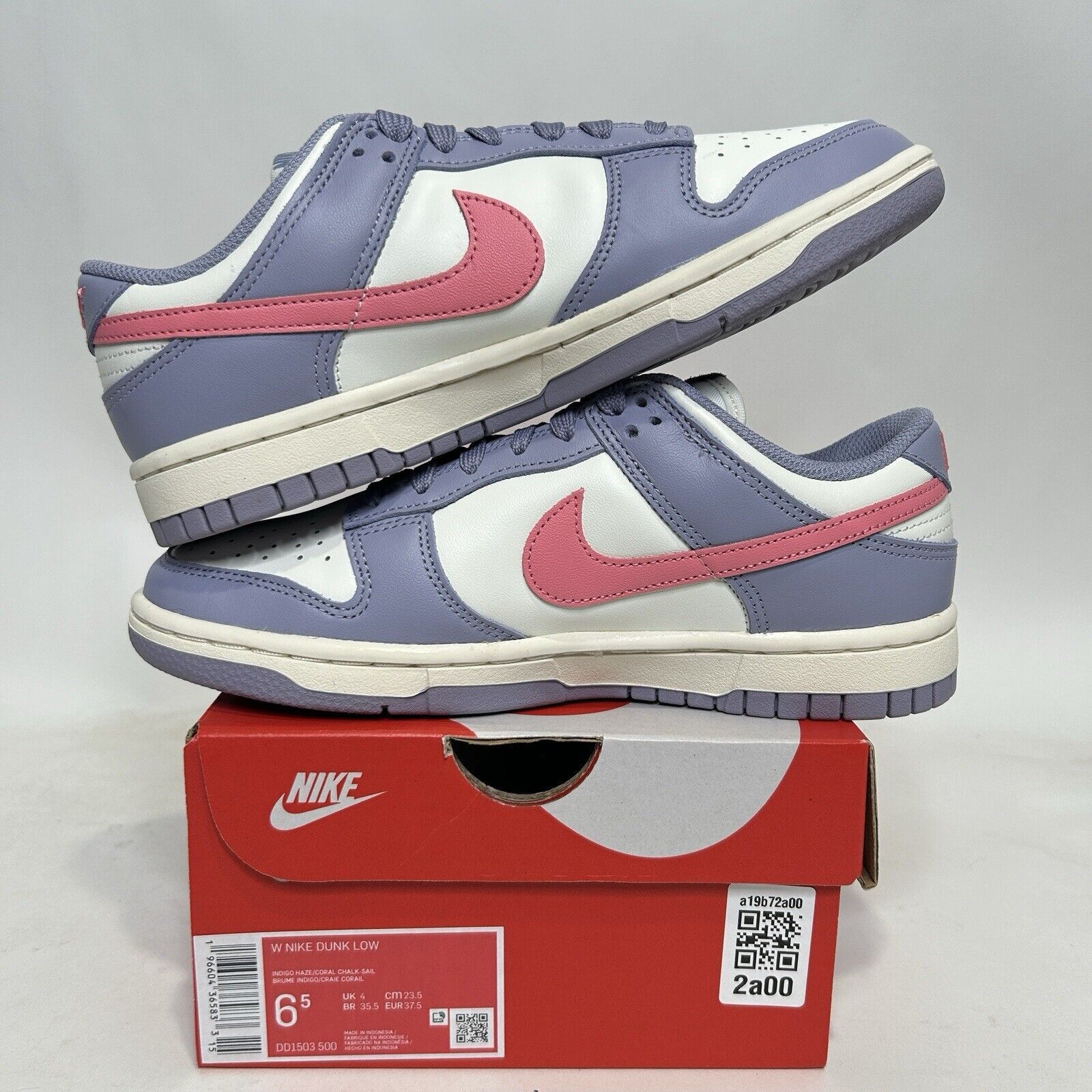 Nike Nike Shoes Dunk Low WMNS “Indigo Haze” 2024 Size US 6.5 / IT 36.5 - 3 Thumbnail