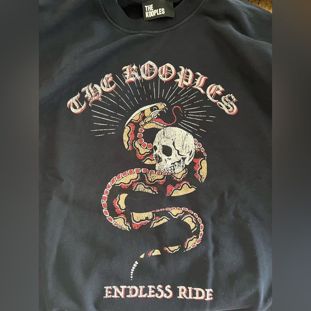 The Kooples The Kooples Snake Skull Graphic Sweatshirt Men’s S Navy Got Size US S / EU 44-46 / 1 - 8 Thumbnail