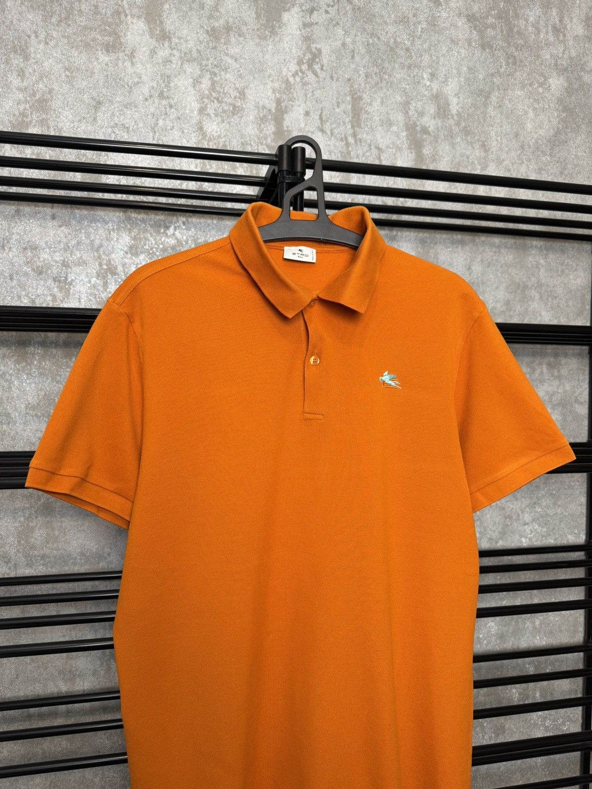 Etro Vintage Rare Etro Milano Polo Size US XXL / EU 58 / 5 - 2 Thumbnail