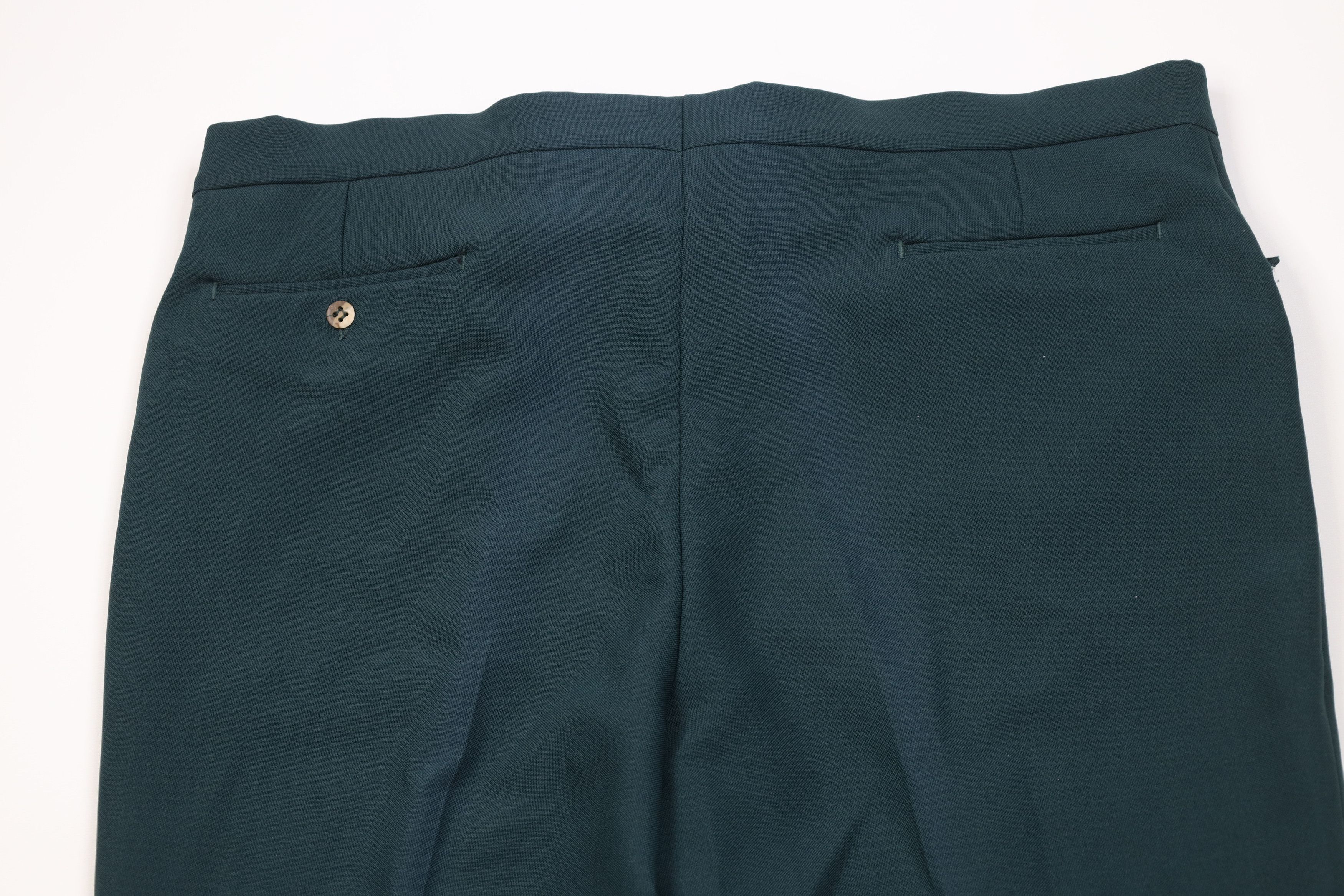Vintage Vintage 70s Streetwear Flared Wide Leg Chino Pants Green Size US 42 / EU 58 - 10 Thumbnail