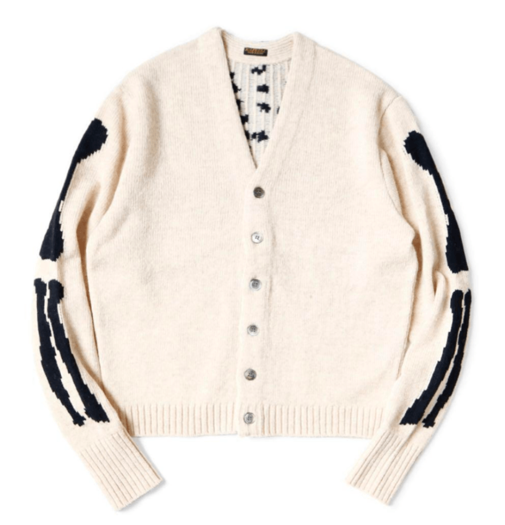 Kapital 5G wool BONE short cardigan Size US L / EU 52-54 / 3 - 2 Thumbnail