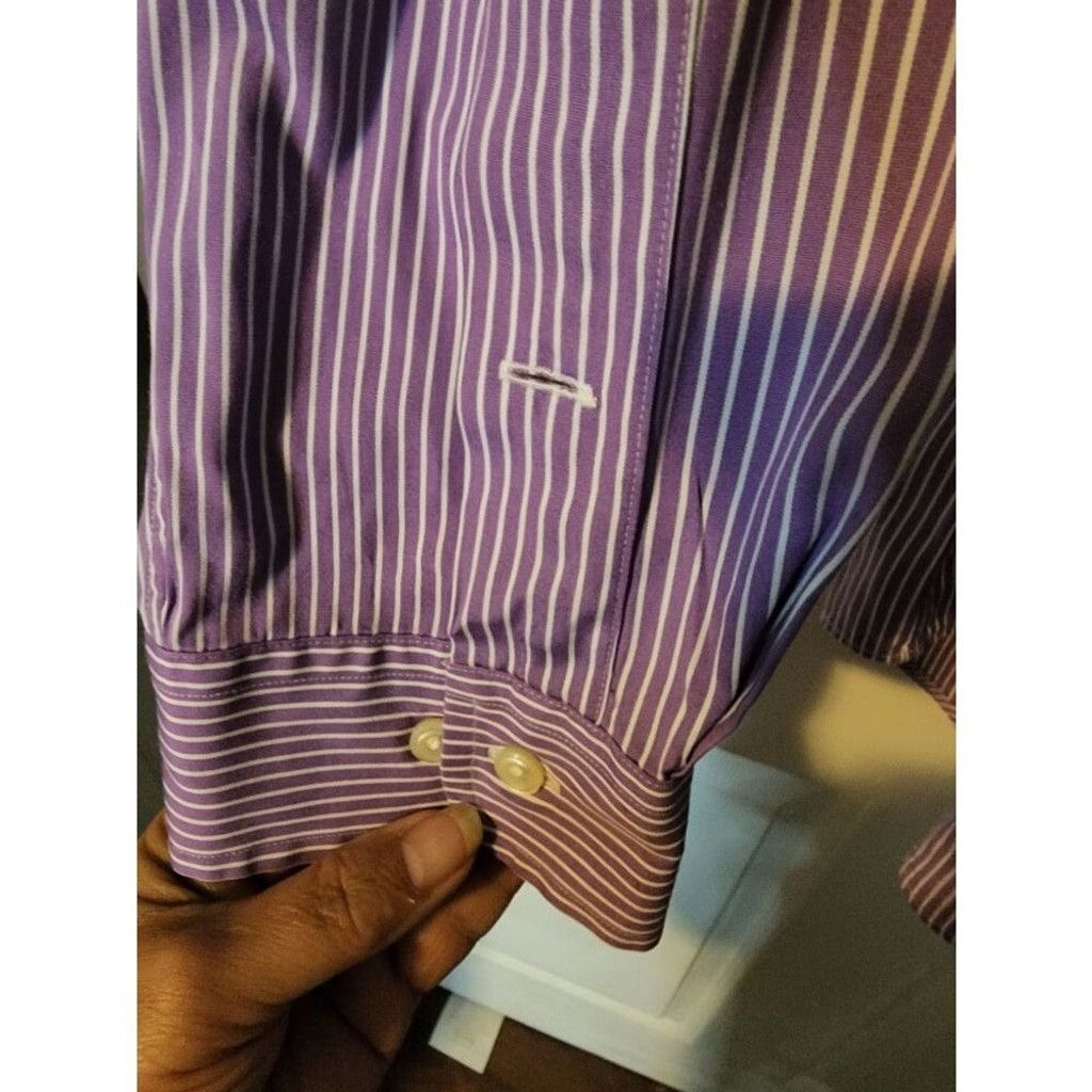 Polo Ralph Lauren Purple Ralph Lauren Dress Shirt Size US L / EU 52-54 / 3 - 6 Thumbnail