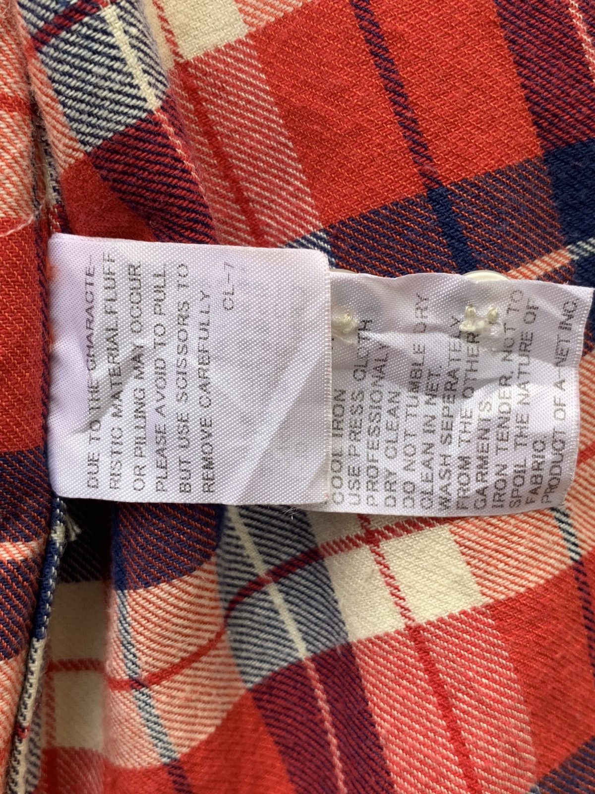 CABANE de ZUCCa ZABANE de ZUCCA Plaid Tartan Flannel Shirt Size US M / EU 48-50 / 2 - 19 Thumbnail