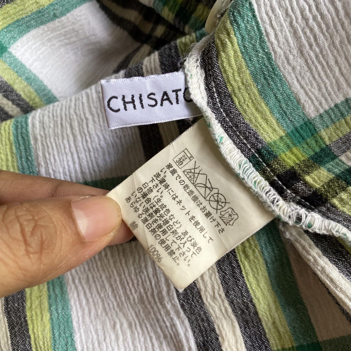 Tsumori Chisato Tsumori Chisato Plaid Long Sleeve Button-Up Shirt Size XS / US 0-2 / IT 36-38 - 14 Thumbnail