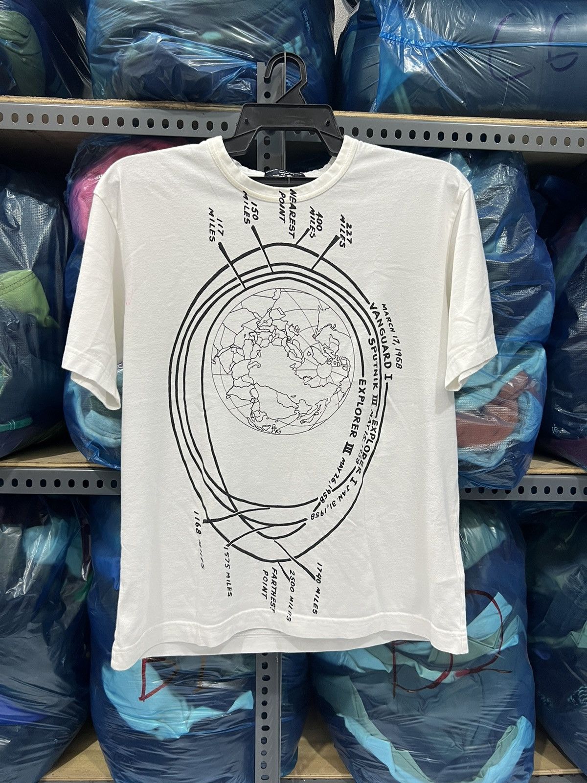 Comme des Garçons Homme Vanguard I Satellite Graphic Size M