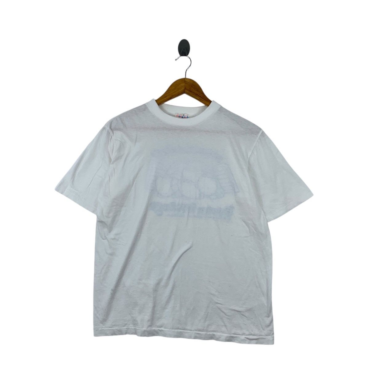 Vintage Vintage KONTA HOKKAIDO VILLAGE Japan Animation Tee Shirt Top Size S / US 4 / IT 40 - 1 Thumbnail