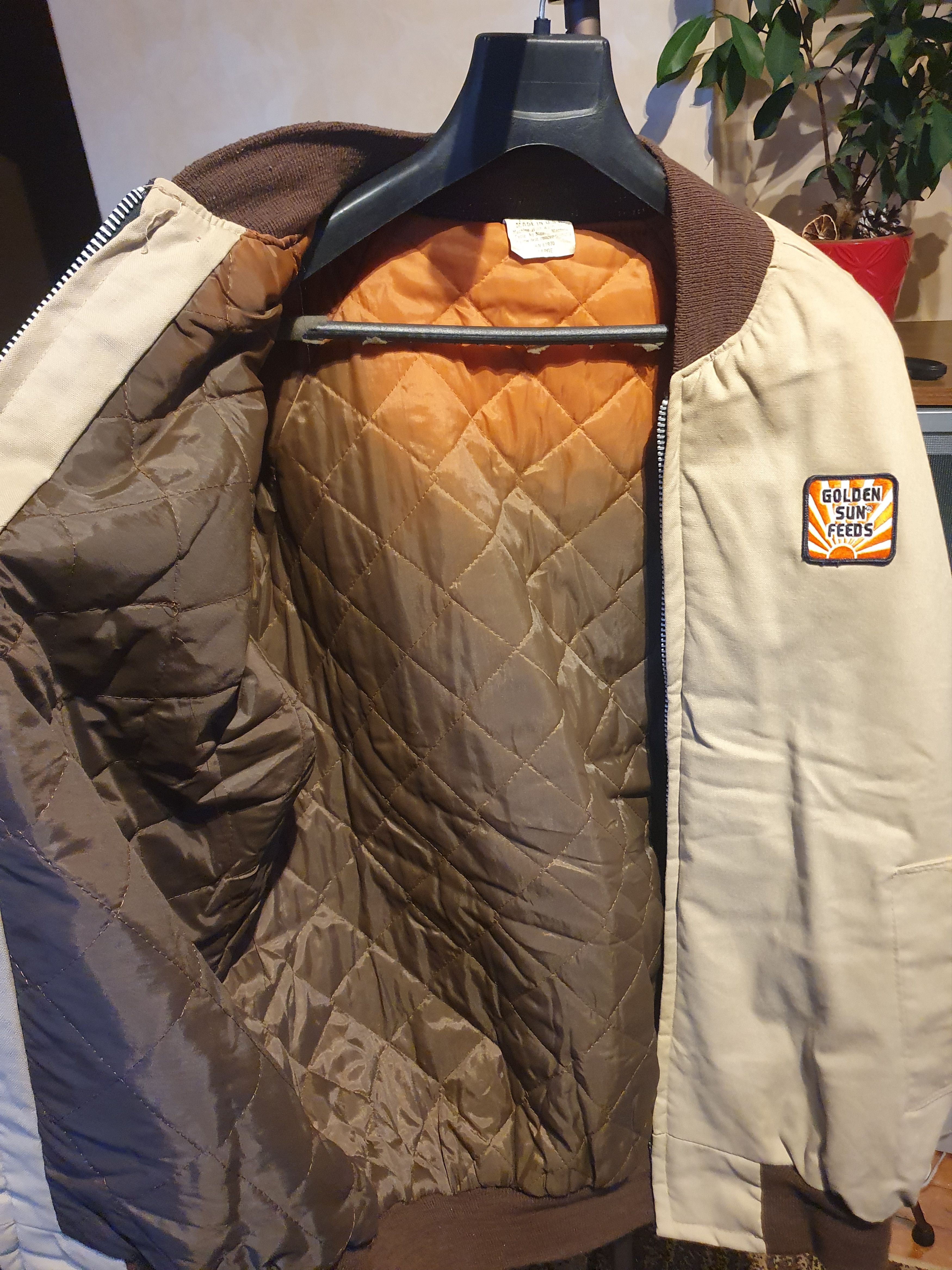 Vintage Golden Sun Feeds Vtg Farmer Canvas Jacket Made in USA L Size US L / EU 52-54 / 3 - 2 Thumbnail