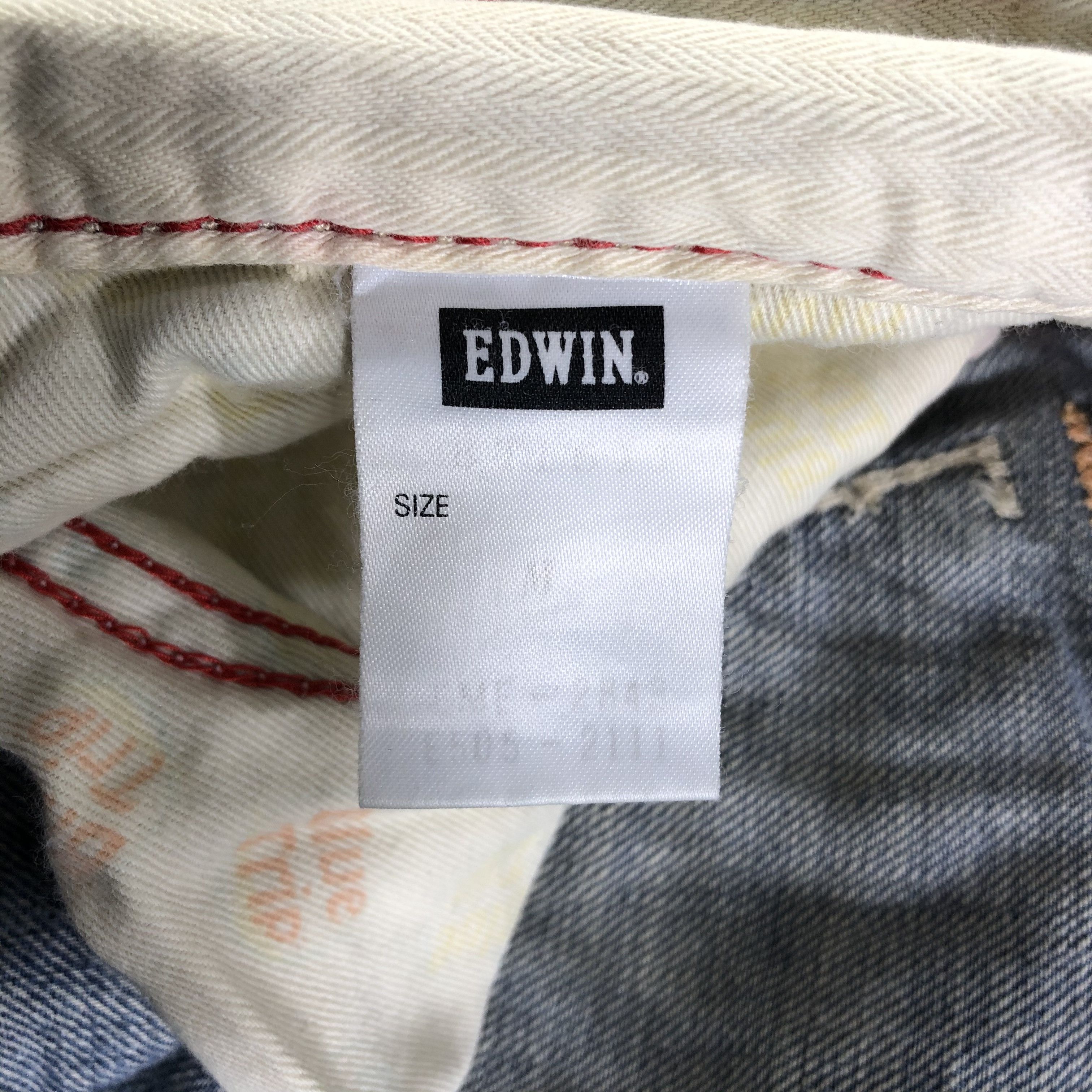 Edwin Vintage Edwin Blue Trip Jeans Distressed Denim KJ2269 Size US 30 / EU 46 - 10 Thumbnail