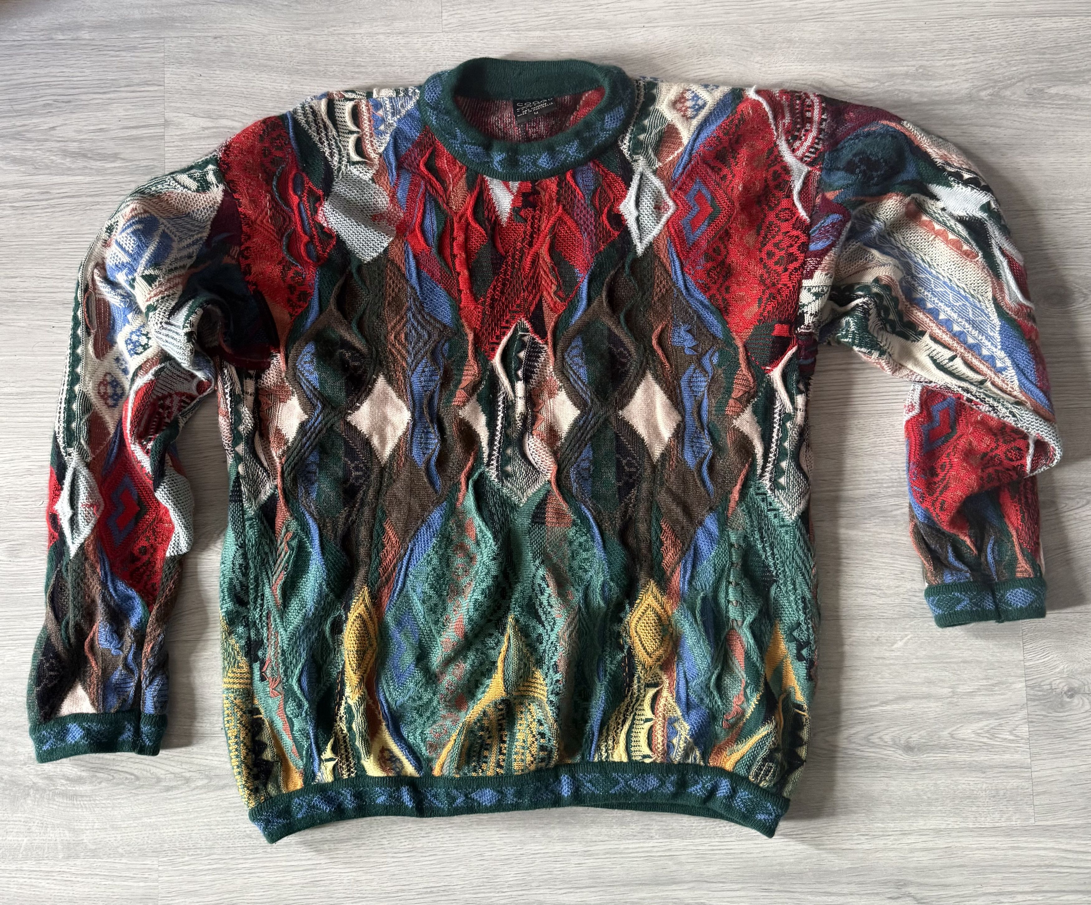 Coogi COOGI Vintage Cashmere Sweater Size US XL / EU 56 / 4 - 3 Thumbnail