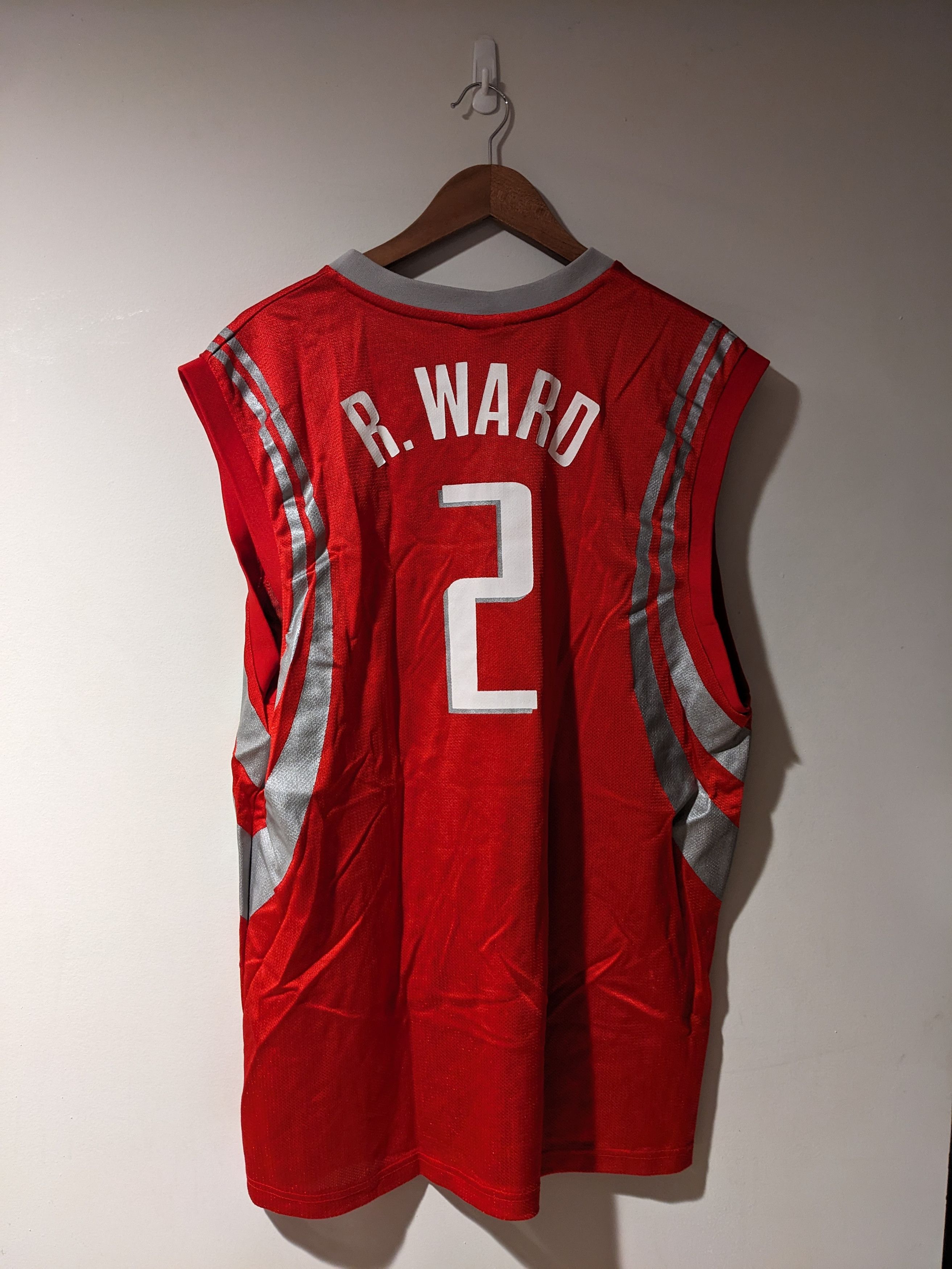 Vintage Vintage Houston Rockets R. Ward NBA Basketball Large Jersey Size US L / EU 52-54 / 3 - 1 Preview