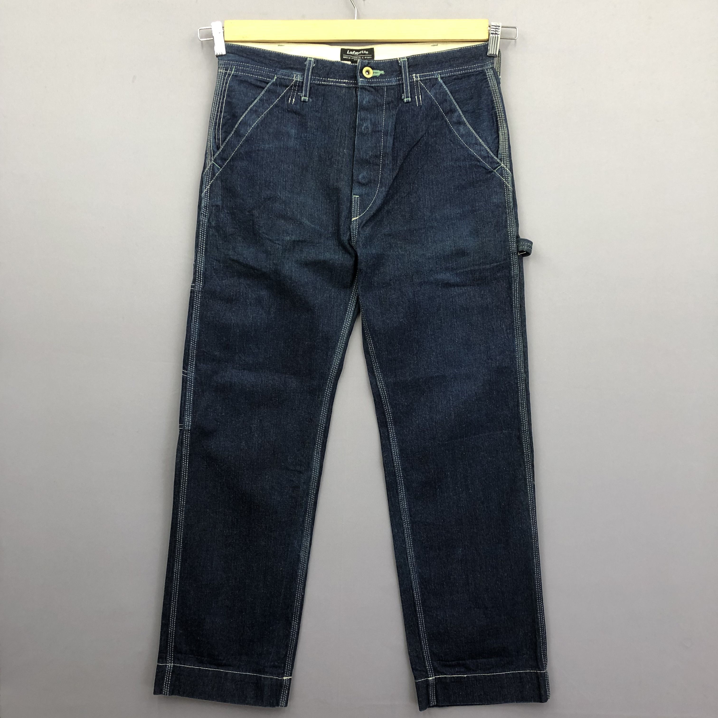 Lafayette 148 Crazy 90s Lafayette Multipocket Carpenter Jeans Skater Denim Size US 32 / EU 48 - 2 Thumbnail