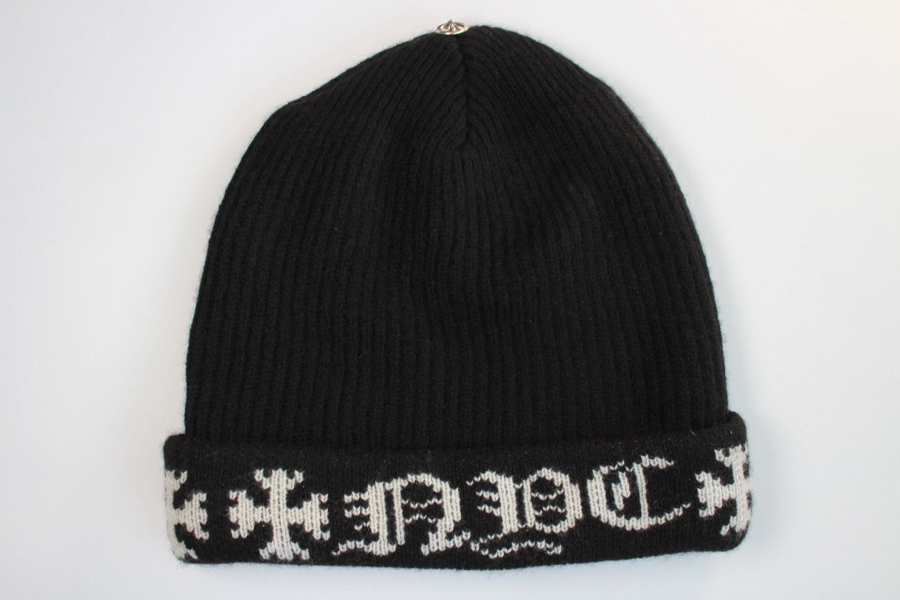Chrome Hearts Chrome Hearts NYC Big Daddy Cashmere Beanie Size ONE SIZE - 5 Thumbnail