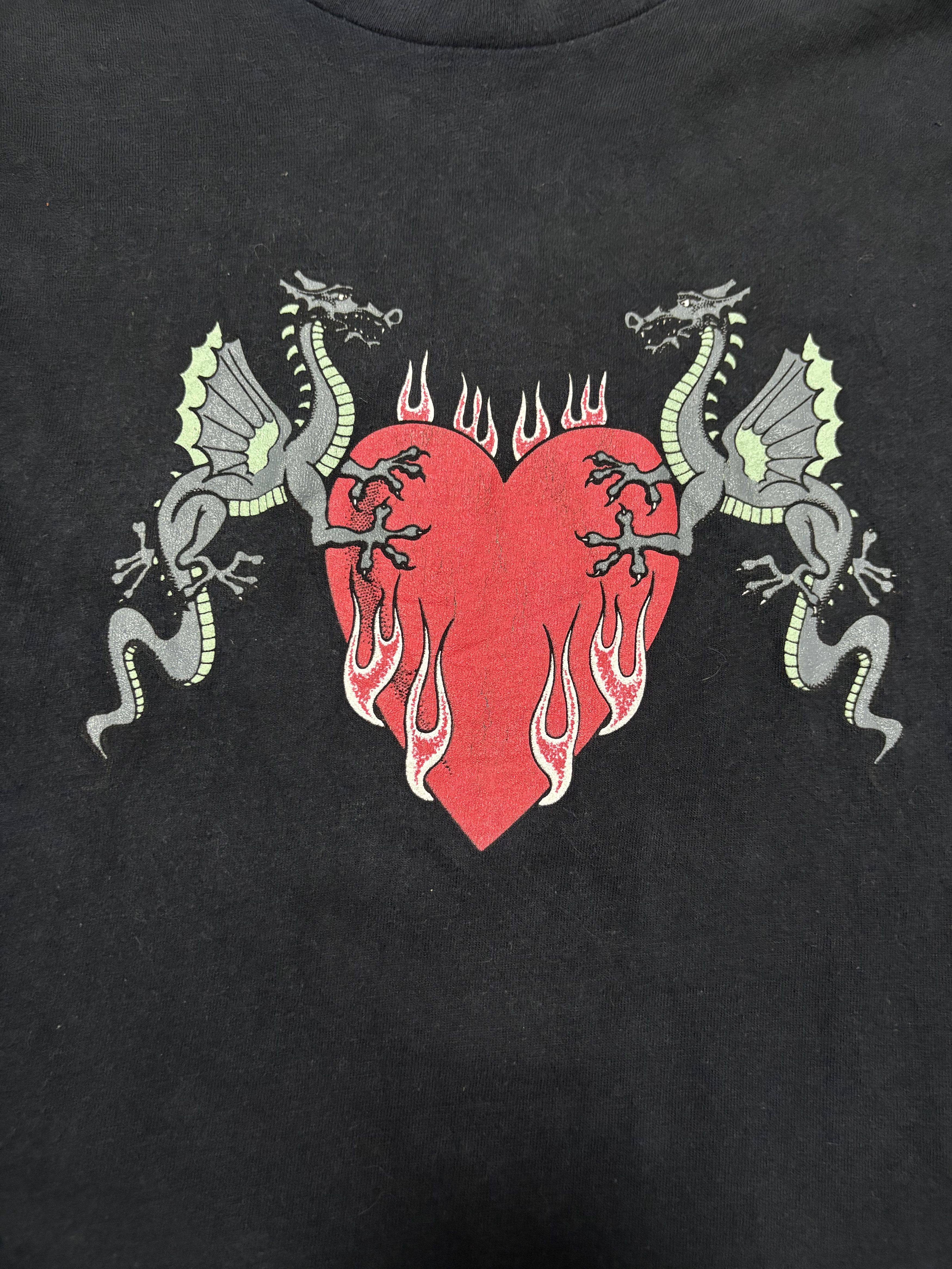 Hard Tail Vintage 90s hard tail Dragon hearts longsleeve Size US L / EU 52-54 / 3 - 4 Thumbnail