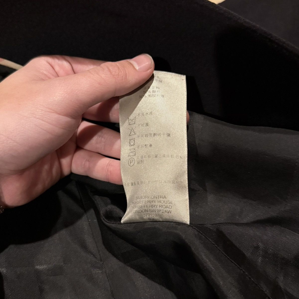 Burberry Burberry London Wool Cashmere Blend Coat Black Size US S / EU 44-46 / 1 - 10 Thumbnail