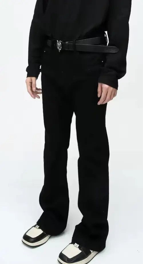 Jean Kobayashi x Reiko Simple Black Slim Fit Size US 30 / EU 46 - 7 Thumbnail
