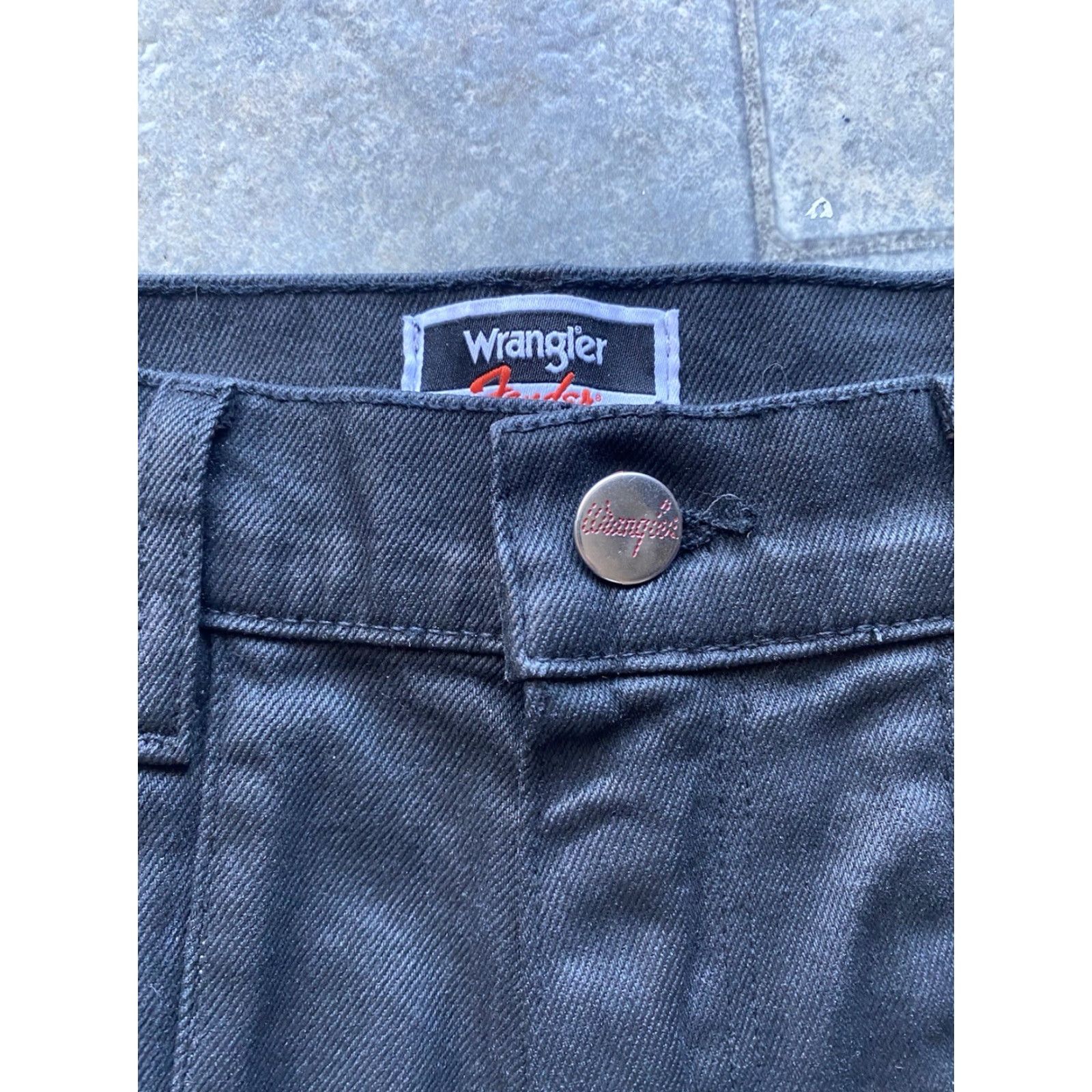 Wrangler Wrangler Pants Women Black 26 Regular 28 26x28 Fender Not New Flaws may be present Size 26" / US 2 / IT 38 - 6 Thumbnail