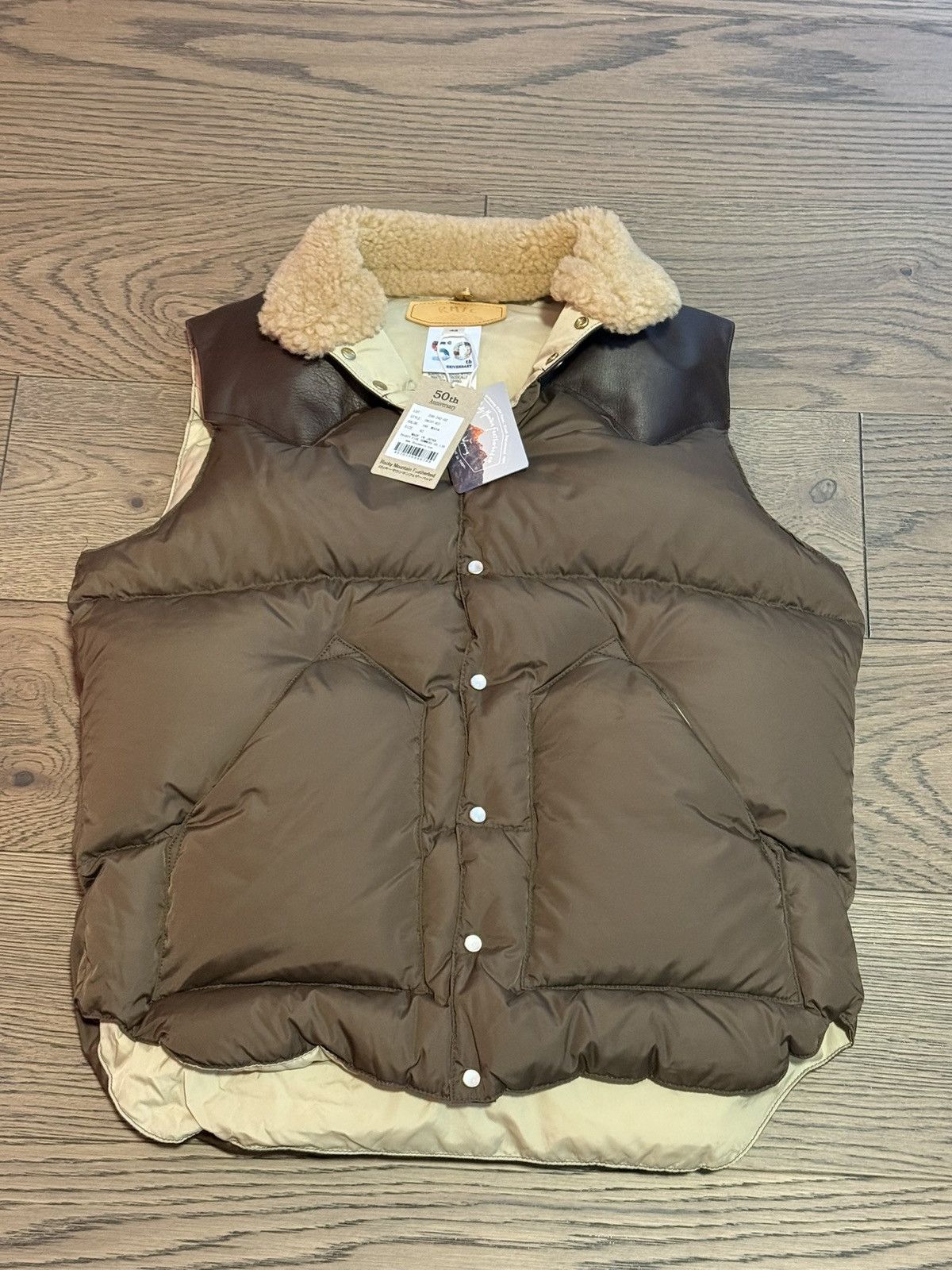 Rocky Mountain Featherbed Rocky Mountain Featherbed Christy Vest Mocha 42 Size US M / EU 48-50 / 2 - 1 Thumbnail