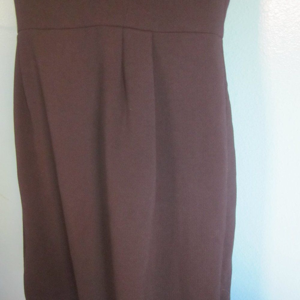 Kate Spade Kate Spade Womens Size 12 Black Sheath Work Dress Lined with Size L / US 10 / IT 46 - 11 Thumbnail