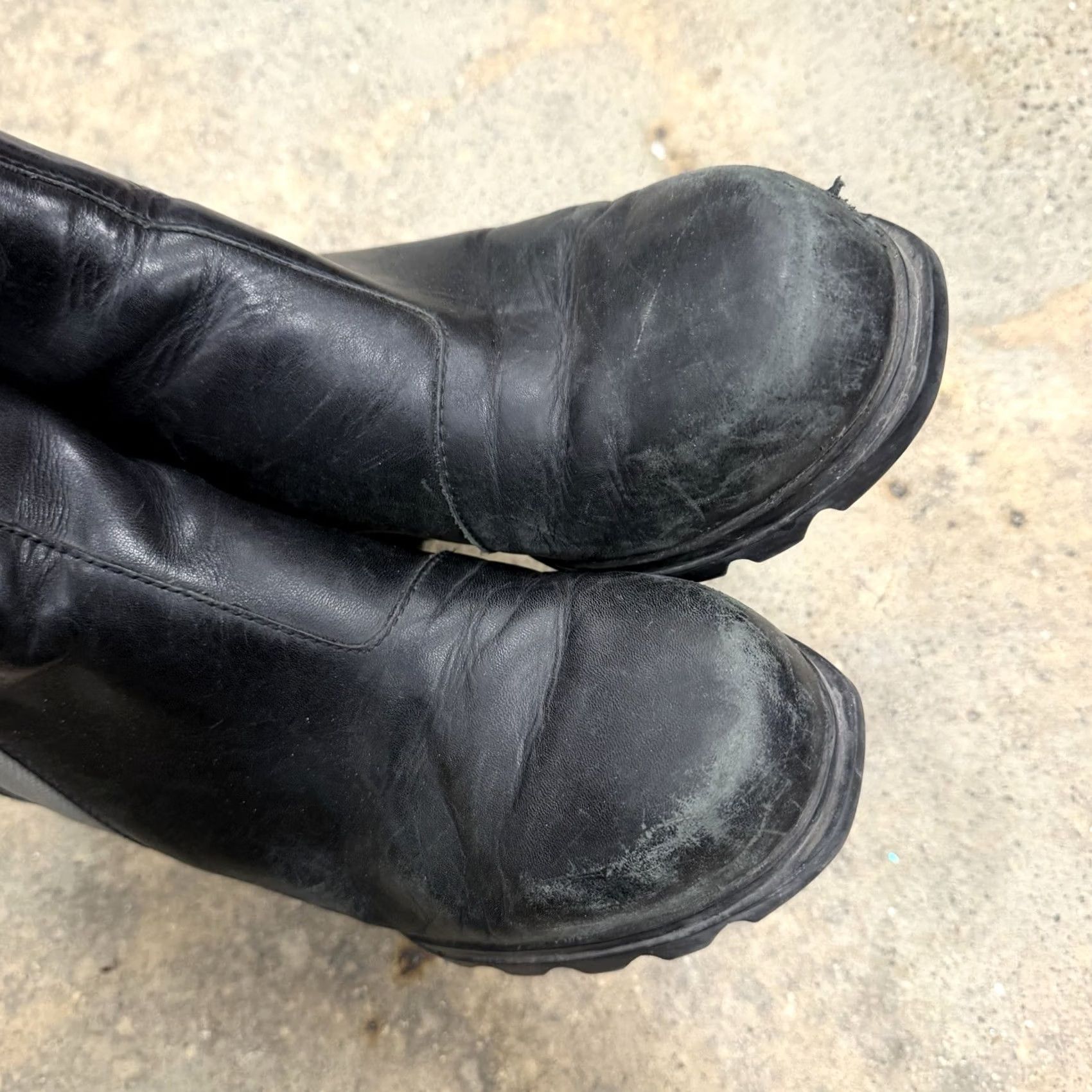 SOREL Sorel Joan Of Arctic Wedge III LL6011-010 Black Chelsea Boots Size 11 Womens Waterproof Leather Winter Wedge Rubber Outsole Casual Size US 9 / IT 39 - 5 Thumbnail