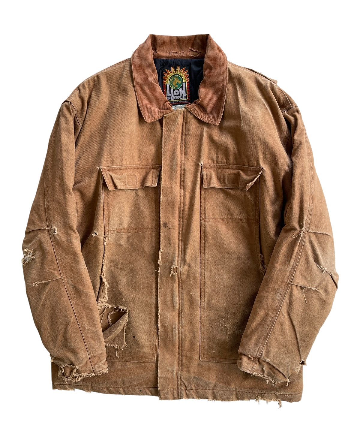 DISTRESSED❗️1990s Thrashed Workwear Jacket