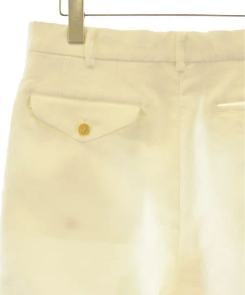 Comme des Garcons Homme Deux Casual Pants Slacks Zipper Polyester Patch Pattern White Size US 31 - 4 Thumbnail