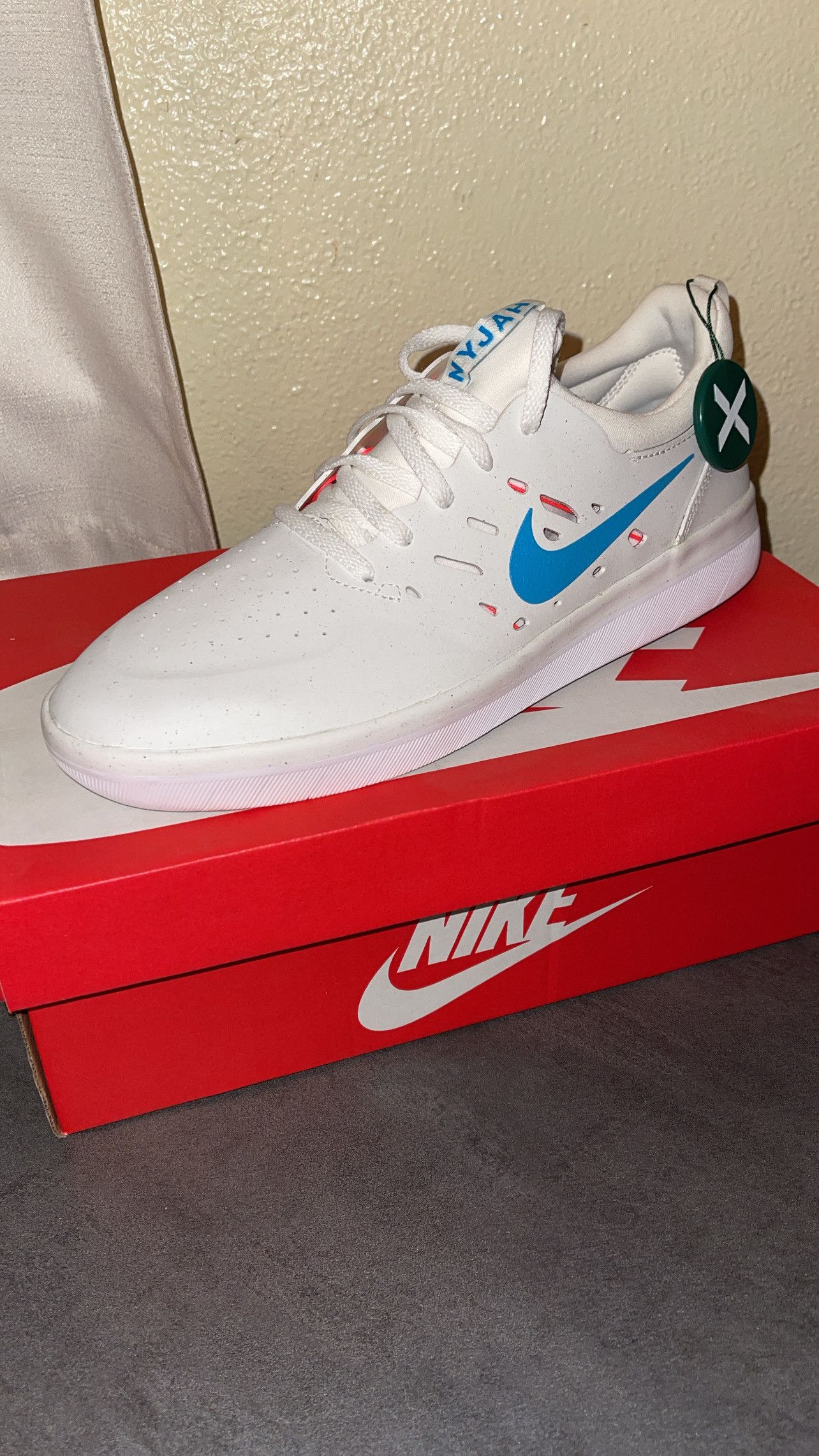 Nike SB NIKE SB NYJAH FREE Blue Fury Size US 9.5 / EU 42-43 - 3 Thumbnail