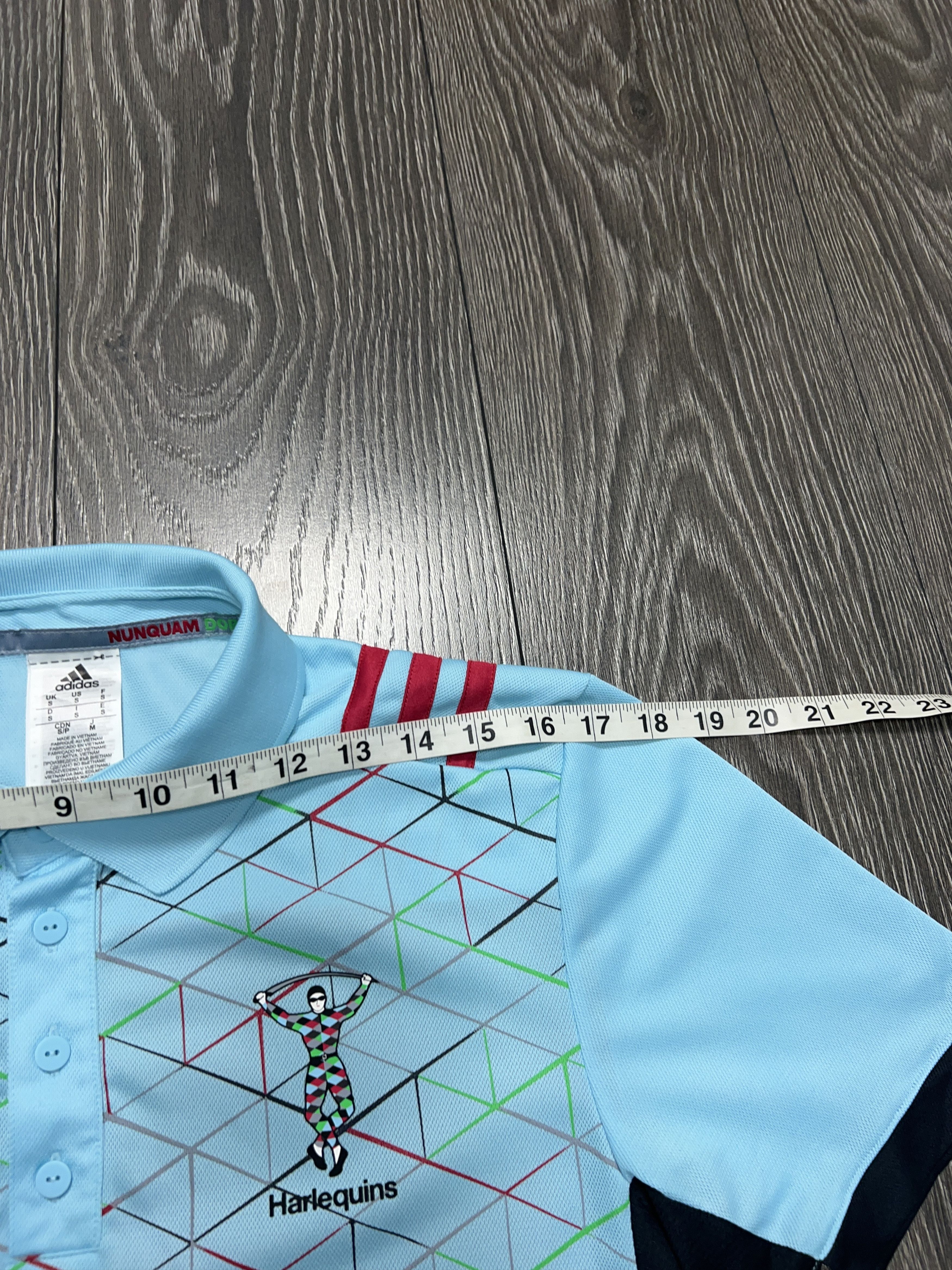 Adidas Harlequins Rugby Union 2018 Polo Jersey Shirt Size S Size US S / EU 44-46 / 1 - 5 Thumbnail