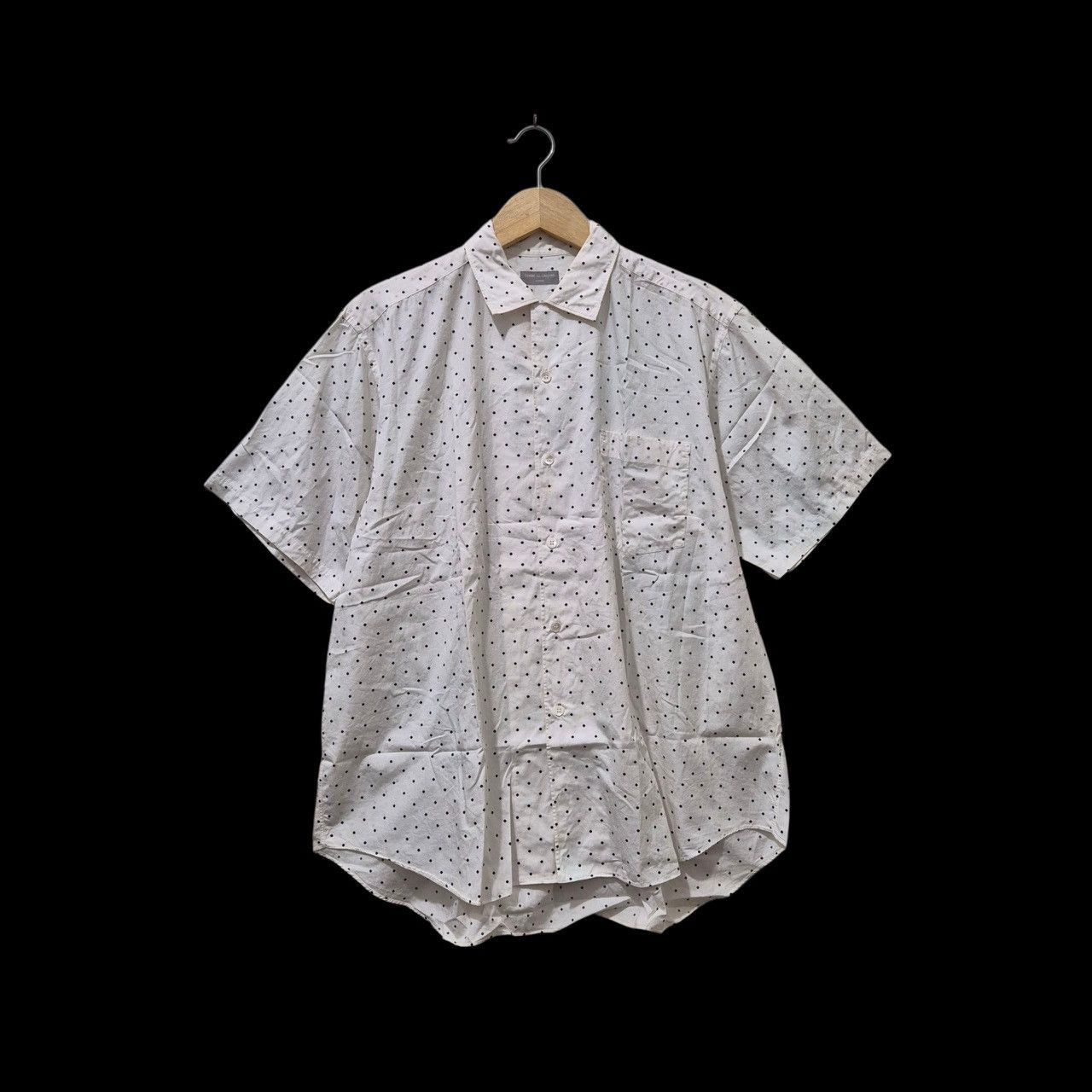 Comme des Garcons Homme 90s comme des garcons homme polkadot shirt Size US L / EU 52-54 / 3 - 1 Thumbnail
