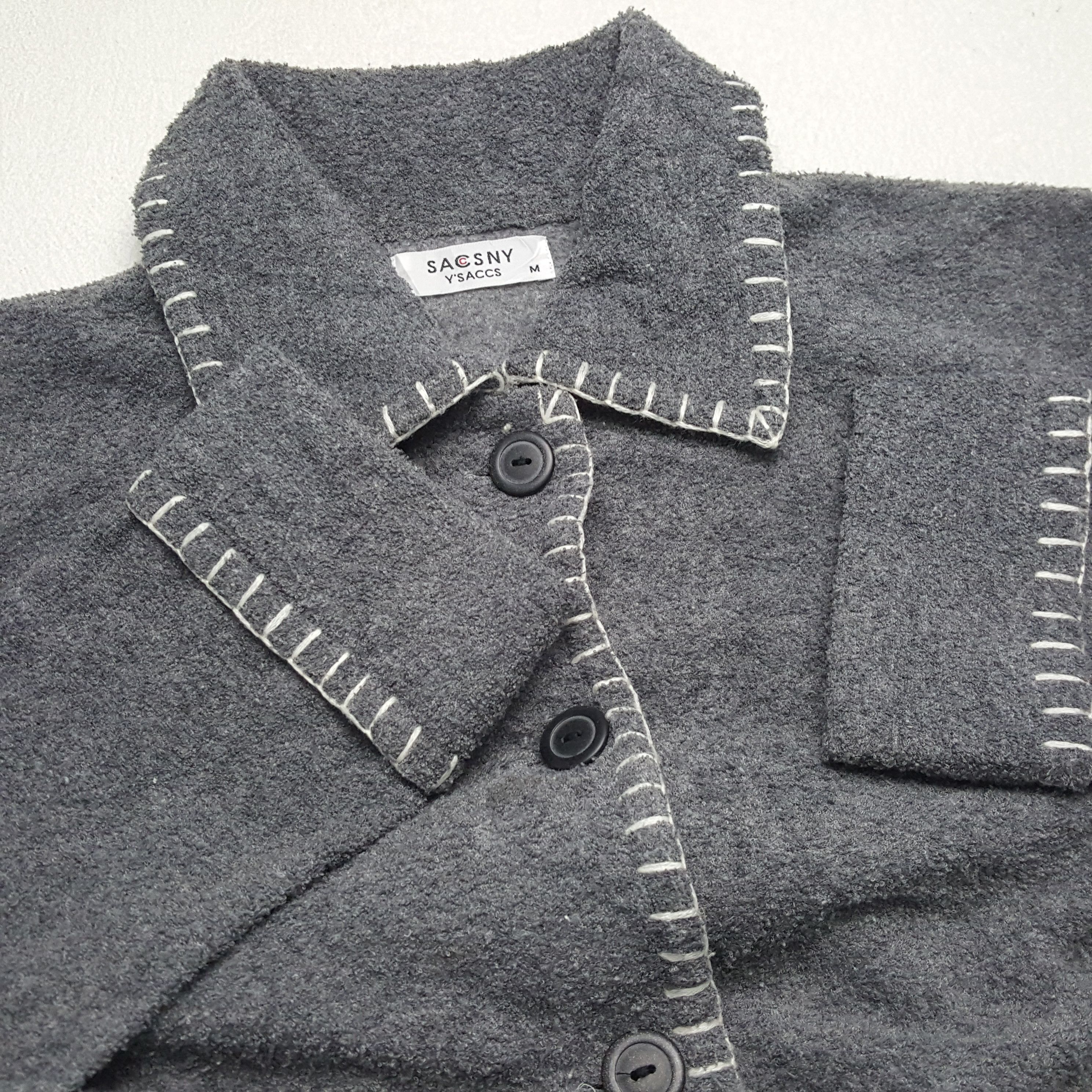 Yohji Yamamoto Y'SACCS YOHJI YAMAMOTO Designer Brand Custom Sweater Jacket Size US M / EU 48-50 / 2 - 8 Thumbnail
