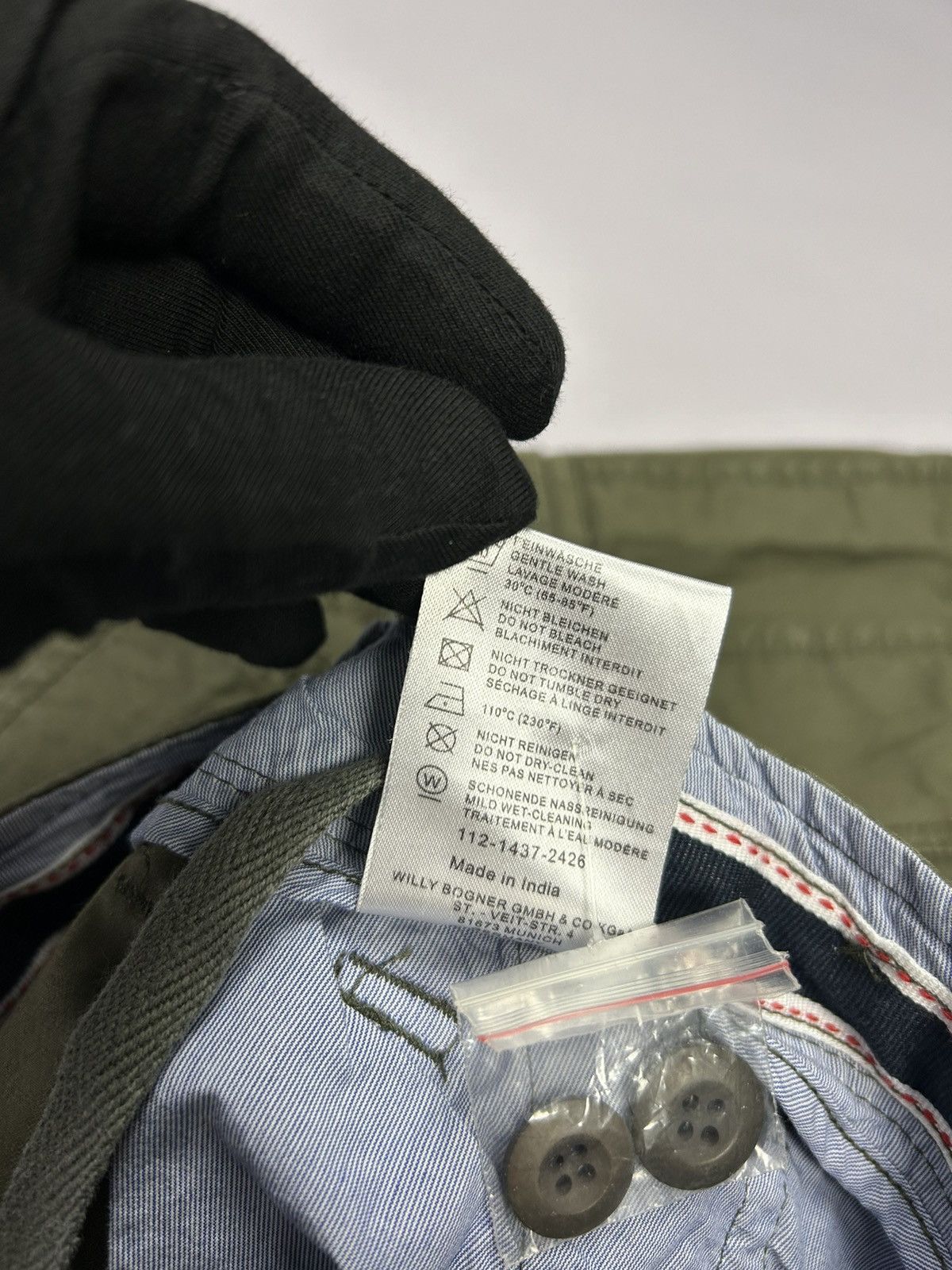 Bogner Bogner Fire+Ice Multipocket Green Khaki Pants W30 L34 Size US 30 / EU 46 - 11 Thumbnail