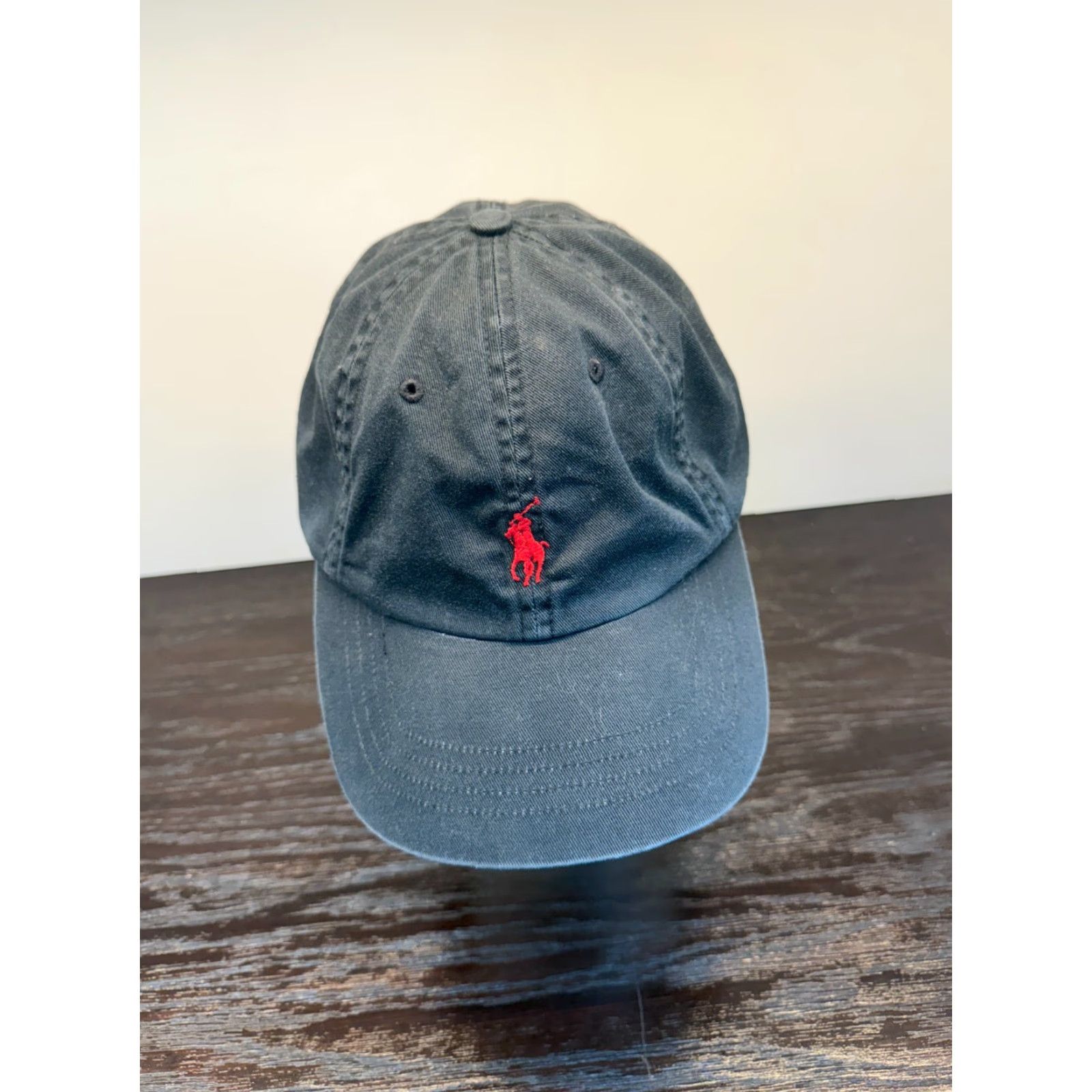 Polo Ralph Lauren Polo Ralph Lauren Cap Mens One Size Black Twill Strapback Adjustable Pony Size US M / EU 48-50 / 2 - 2 Thumbnail