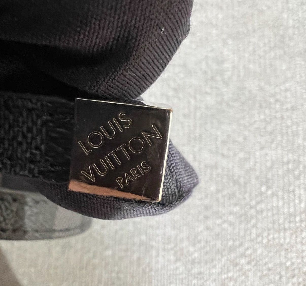 Louis Vuitton Louis Vuitton Black Damier Ebene Monogram Bracelet Size ONE SIZE - 4 Thumbnail