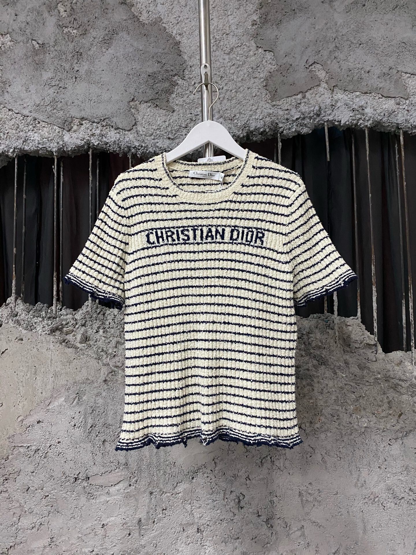 Dior Dior Knit Striped Sweater S Women Size S / US 4 / IT 40 - 1 Thumbnail