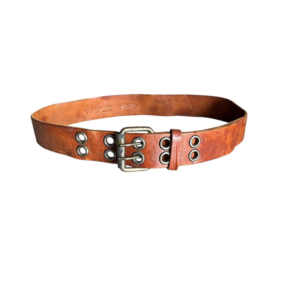 Yohji Yamamoto Yohji Yamamoto Pour Homme Leather Belt Size 30 - 5 Thumbnail