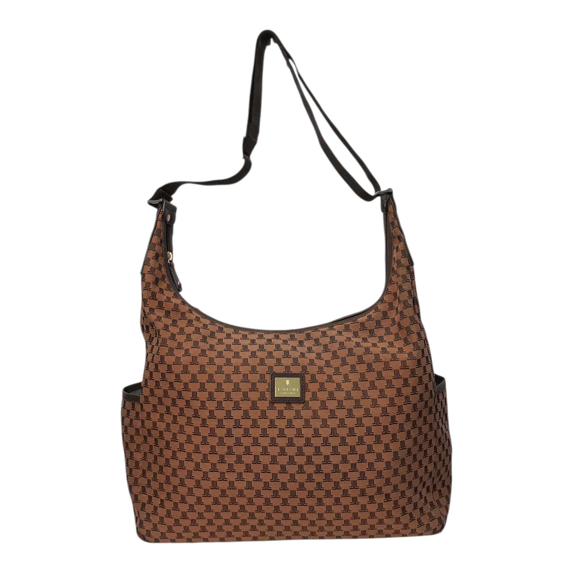 Lanvin Lanvin Monogram Hobo Canvas Sling Bag Size ONE SIZE - 2 Thumbnail
