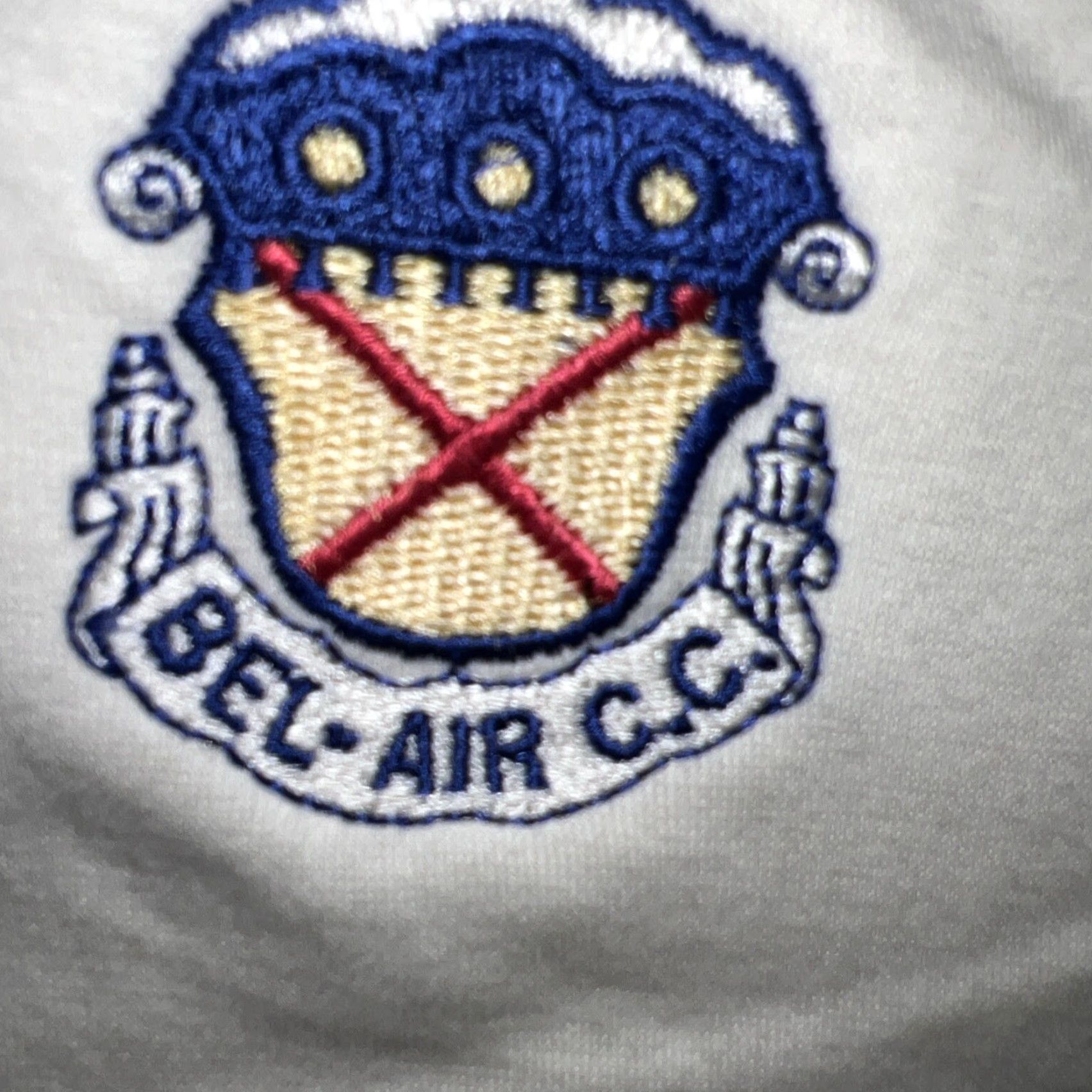 Wilson VINTAGE Wilson Staff Bel Air Country Club Polo Shirt XL Men White Golf Shirt Size US XL / EU 56 / 4 - 2 Thumbnail