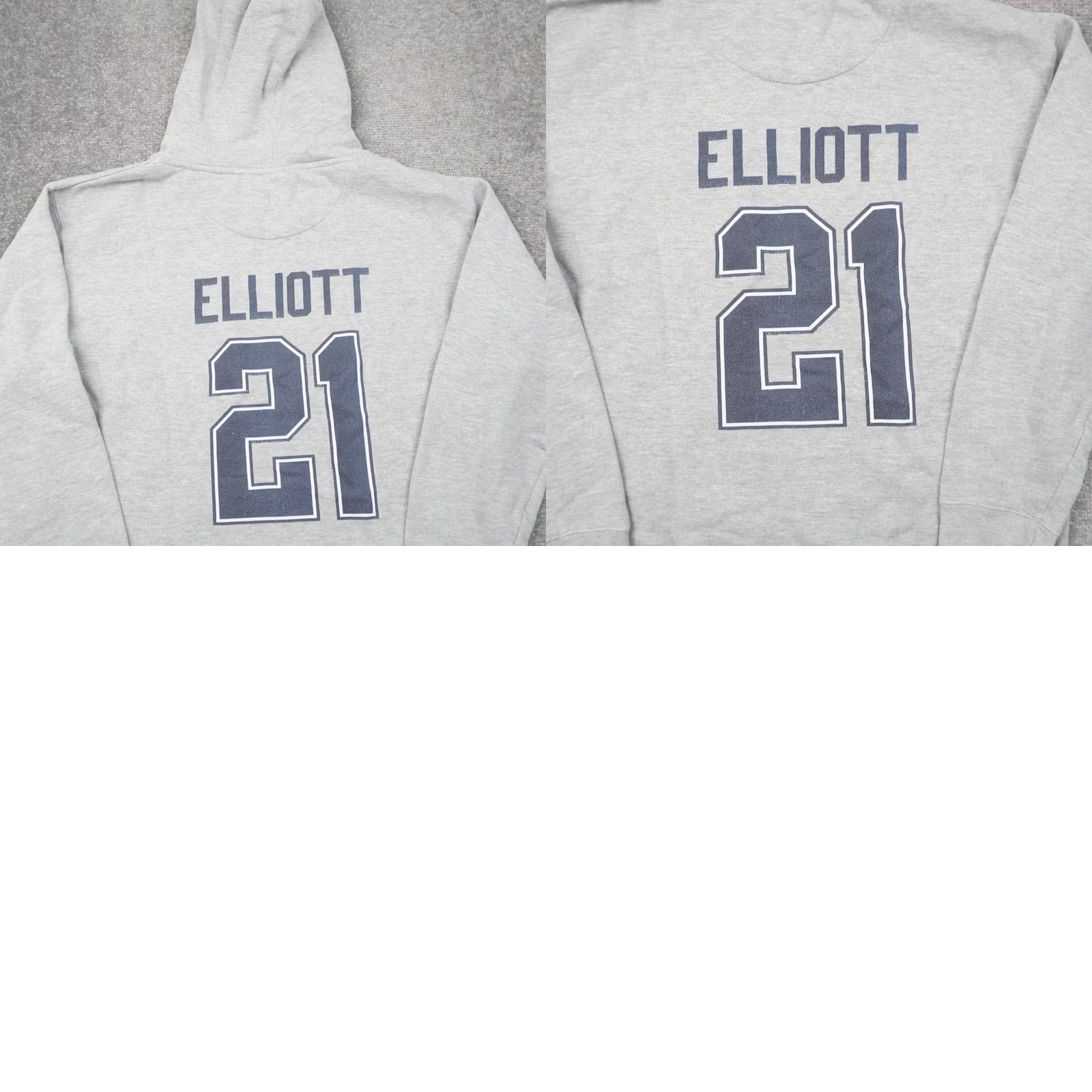 NFL NFL Pro Line Dallas Cowboys Mens Large Gray Long Sleeve Drawstring Hoodie Size US L / EU 52-54 / 3 - 8 Thumbnail