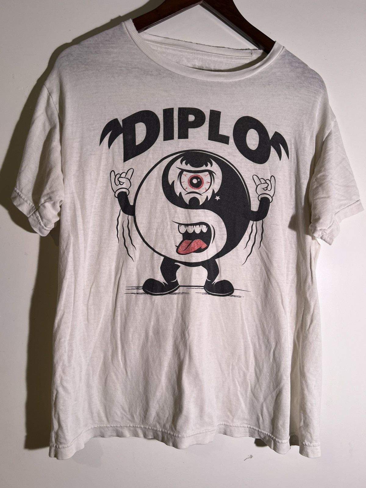 Vintage Late Y2K 2000’s VTG Vintage Diplo EDM Rave Monster Retro Tee Size US M / EU 48-50 / 2 - 1 Thumbnail