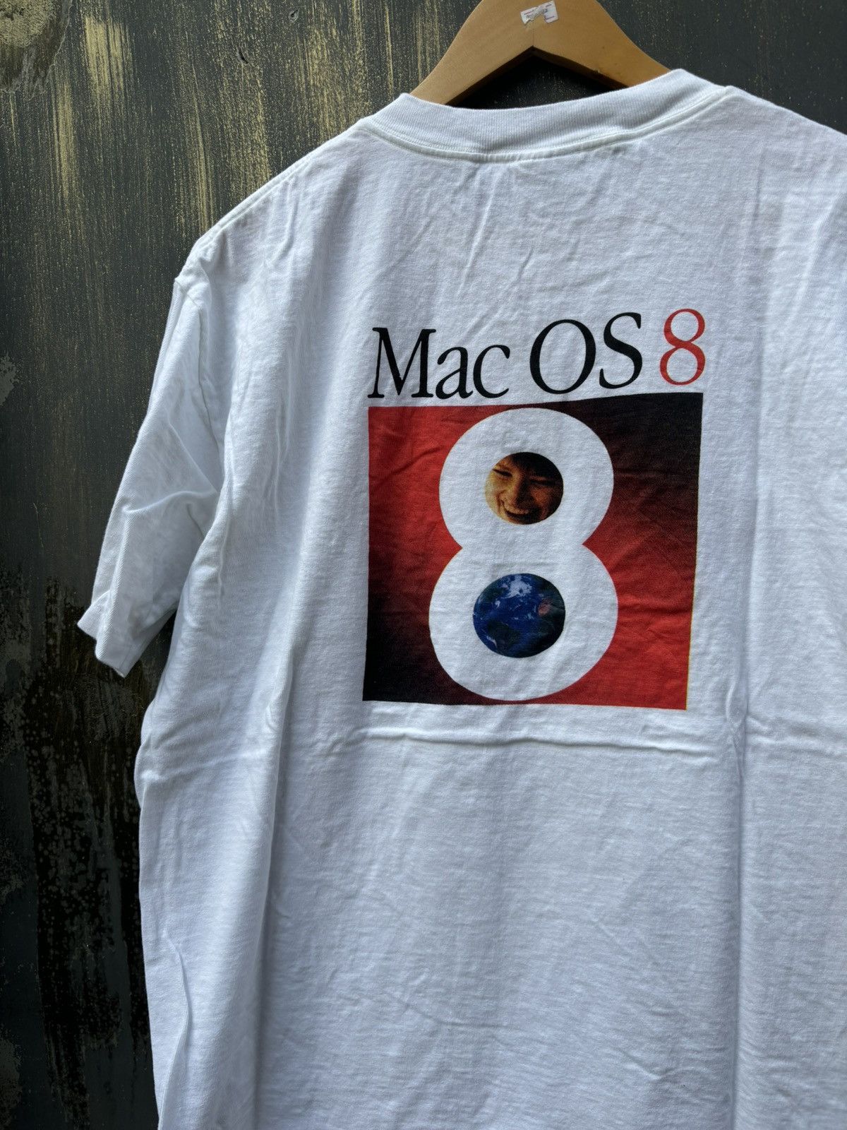 Apple × Mackintosh × Vintage RARE! Vintage 90’s Apple Art Promo Mac OS Size US L / EU 52-54 / 3 - 1 Thumbnail