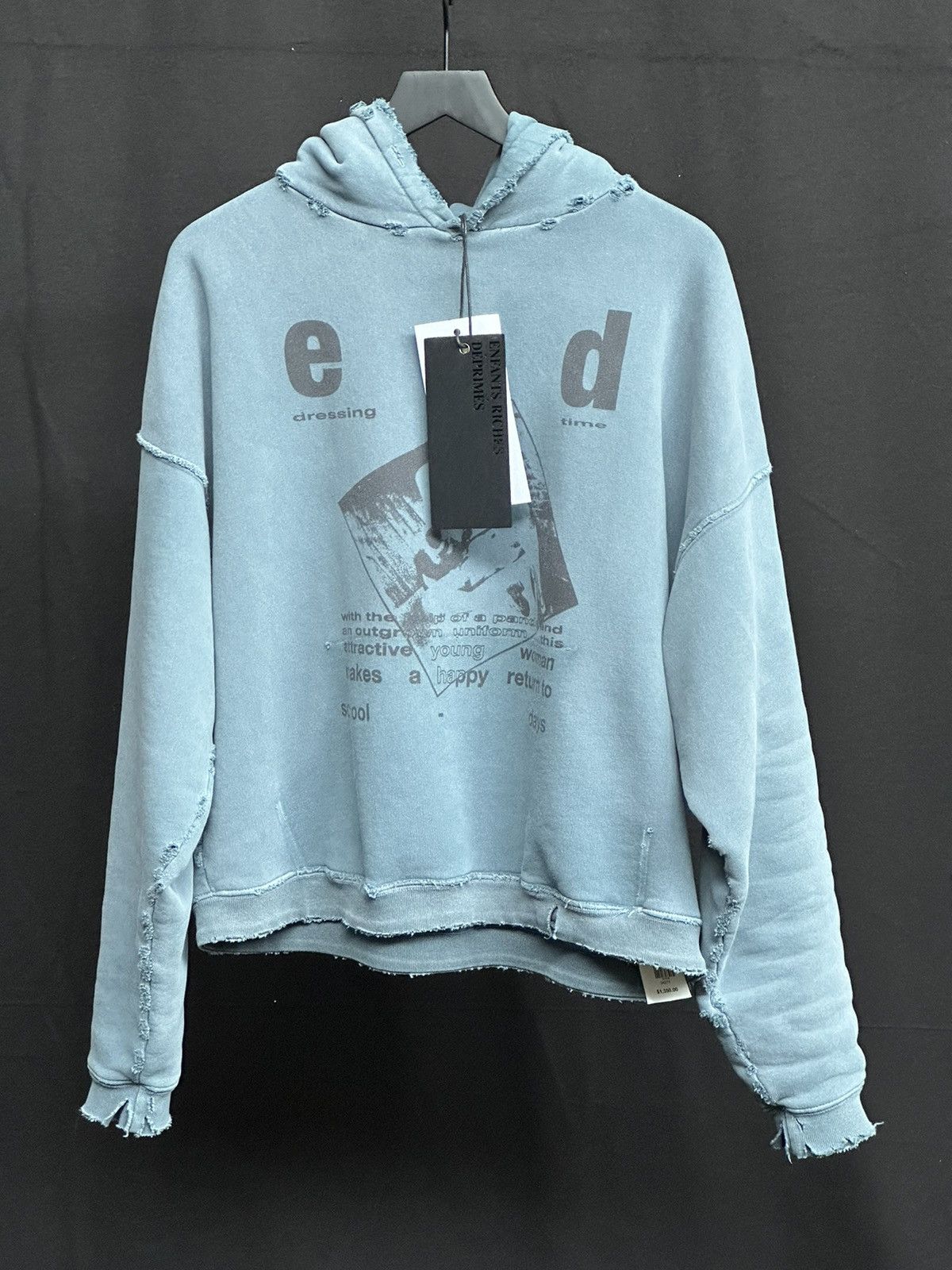 Enfants Riches Deprimes School days hoodie dressing up time Size US S / EU 44-46 / 1 - 1 Thumbnail
