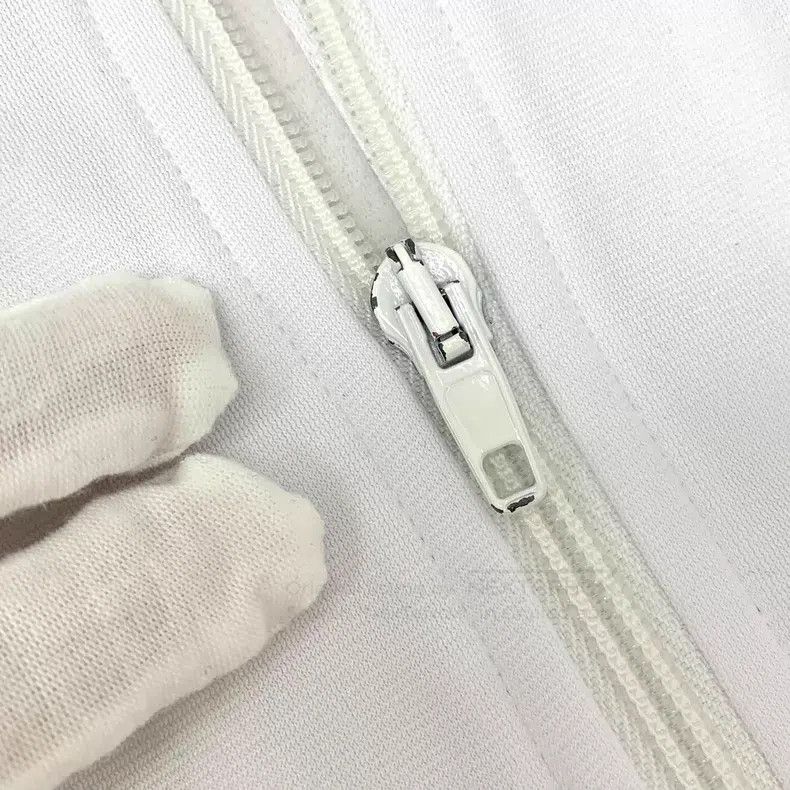 Givenchy Givenchy White Side Logo Cotton Stand Collar Zip Front Bas Size XS / US 0-2 / IT 36-38 - 8 Thumbnail