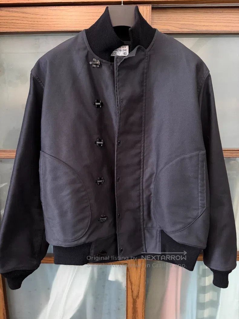 The Real McCoy's The Real McCoys N1 Navy Deck Jacket Size US L / EU 52-54 / 3 - 1 Thumbnail