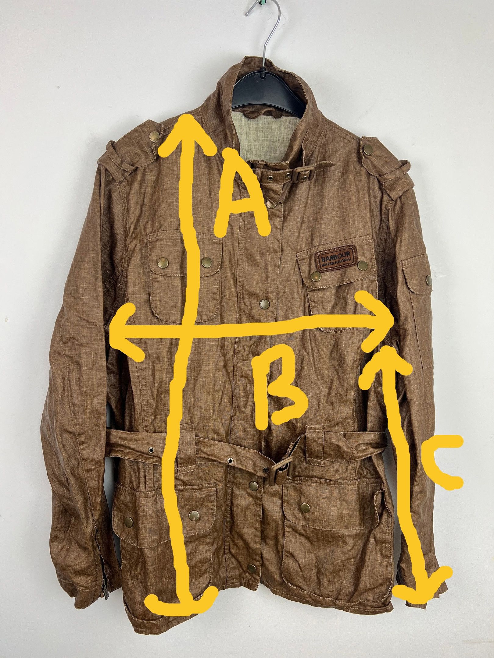 Barbour Womens Barbour Duralinen International jacket Brown | Grailed