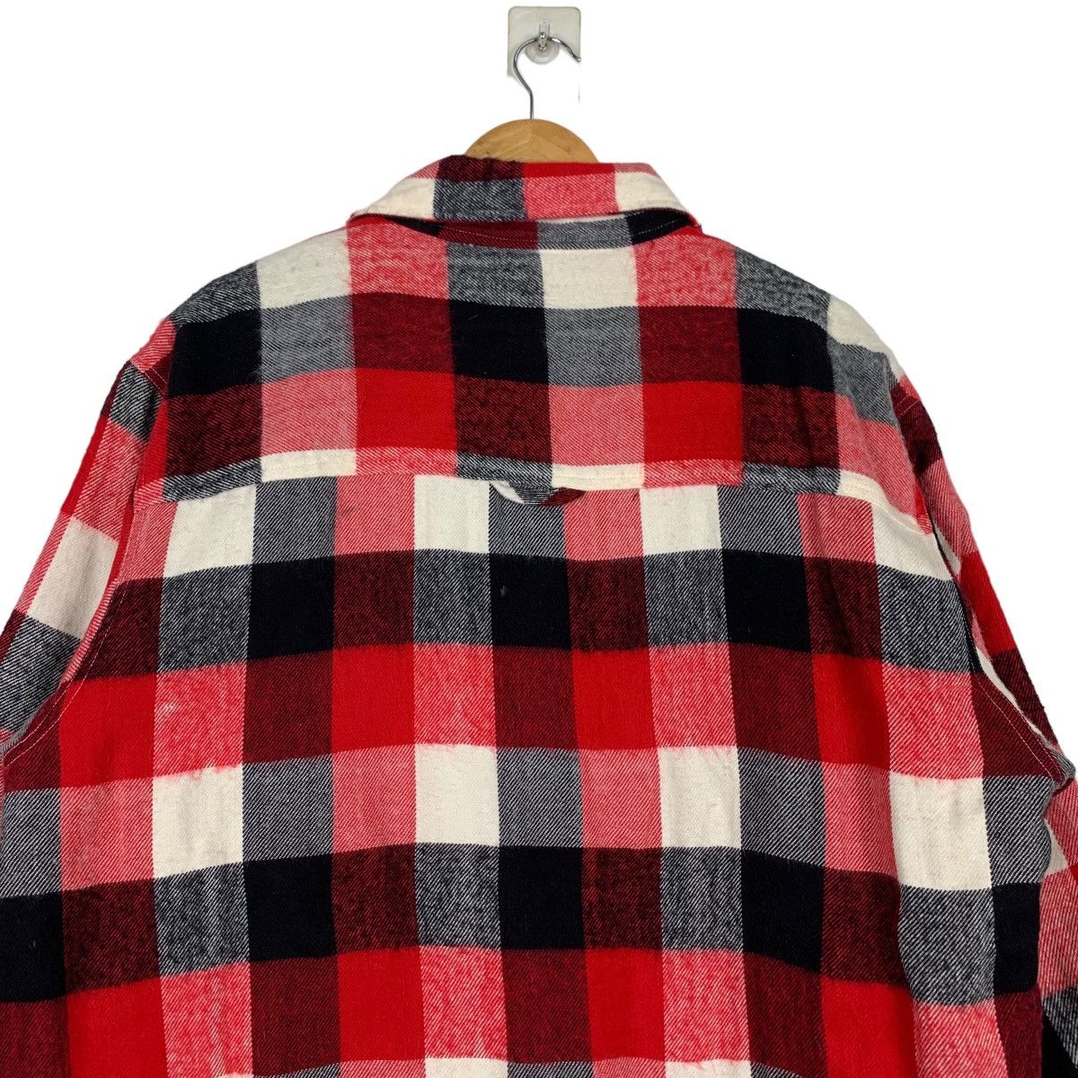 Flannel BOB-COX Red Checked Flannel Jacket #1143-C52 Size US M / EU 48-50 / 2 - 17 Thumbnail